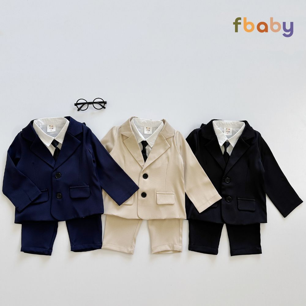 Mô tả Set Bộ Vest Bé Trai Fbaby Kèm Áo Sơ Mi, Cavat Hàn Quốc Cao Cấp Phong Cách Mặc Sự Kiện Dự Tiệc Đi Chơi Lịch Sự - 6
