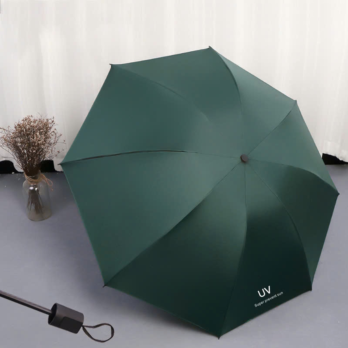 Mô tả Ô Che Mưa Nắng Chống Tia UV 8 Nan Chọn Màu - Dù Che Mưa Che Nắng Cầm Tay Gấp Gọn, Thời Trang, Tiện Lợi Hãng Amalife - 3