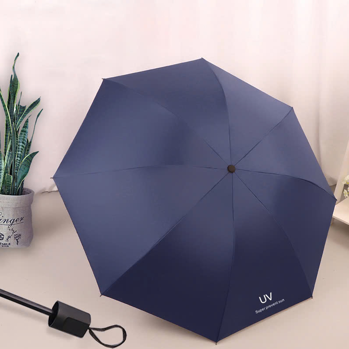 Mô tả Ô Che Mưa Nắng Chống Tia UV 8 Nan Chọn Màu - Dù Che Mưa Che Nắng Cầm Tay Gấp Gọn, Thời Trang, Tiện Lợi Hãng Amalife - 4