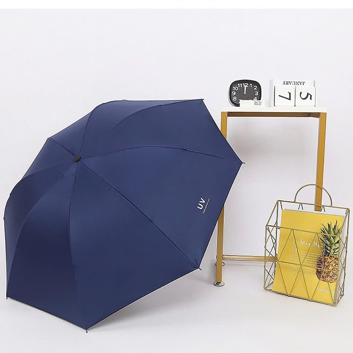 Mô tả Ô Che Mưa Nắng Chống Tia UV 8 Nan Chọn Màu - Dù Che Mưa Che Nắng Cầm Tay Gấp Gọn, Thời Trang, Tiện Lợi Hãng Amalife - 10