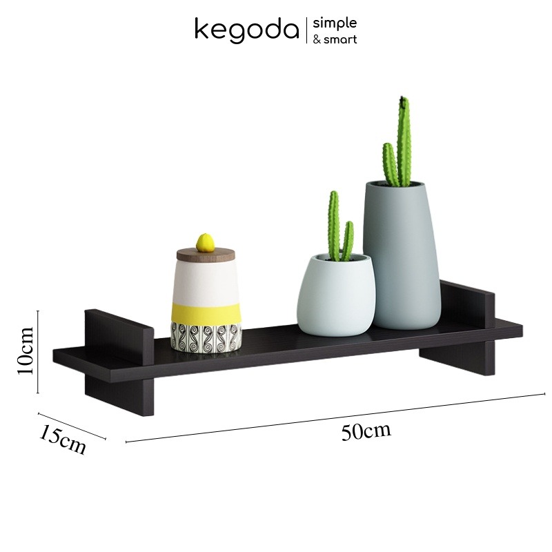 Mô tả Kệ Gắn Tường Dấu Thăng 50cm Trang Trí KEGODA - 1