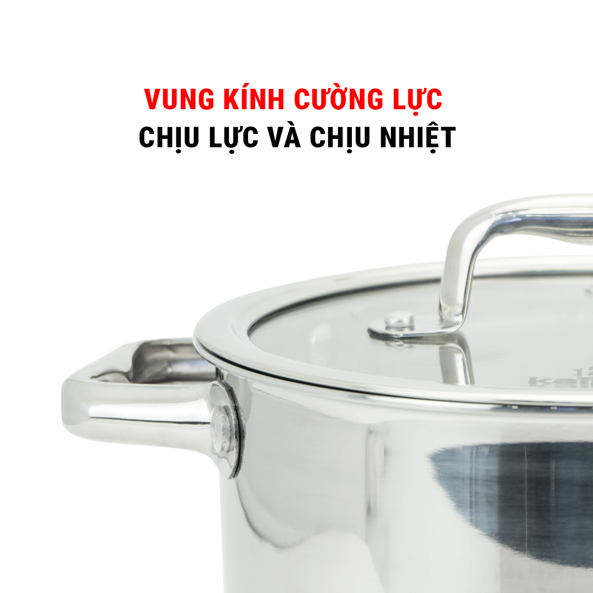 Bộ nồi chảo Kalpen Lager trên bếp từ
