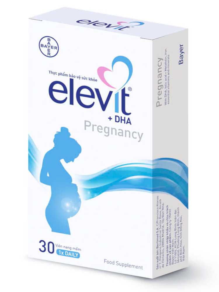 Elevit DHA bầu - Vitamin tổng hợp dành cho phụ nữ 3 tháng giữa và 3 ...