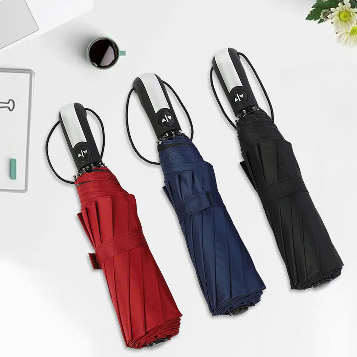 Mô tả Ô Tự Động Đóng Mở 2 Chiều 10 Nan Chống Tia UV Chọn Màu, Dù Che Mưa Nắng, Ô Cầm Tay Gấp Gọn Tiện Lợi Hãng Amalife - 6