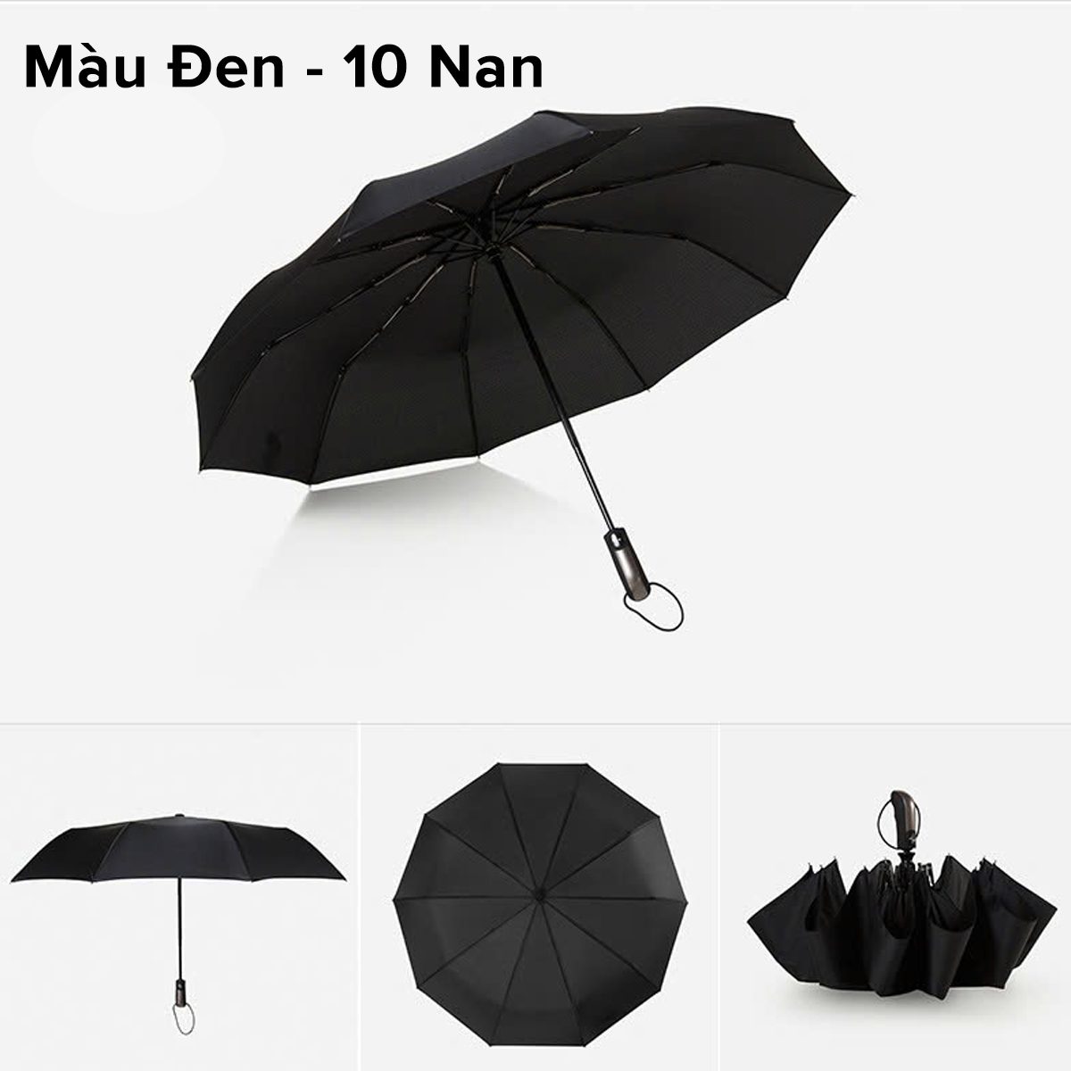 Mô tả Ô Tự Động Đóng Mở 2 Chiều 10 Nan Chống Tia UV Chọn Màu, Dù Che Mưa Nắng, Ô Cầm Tay Gấp Gọn Tiện Lợi Hãng Amalife - 8