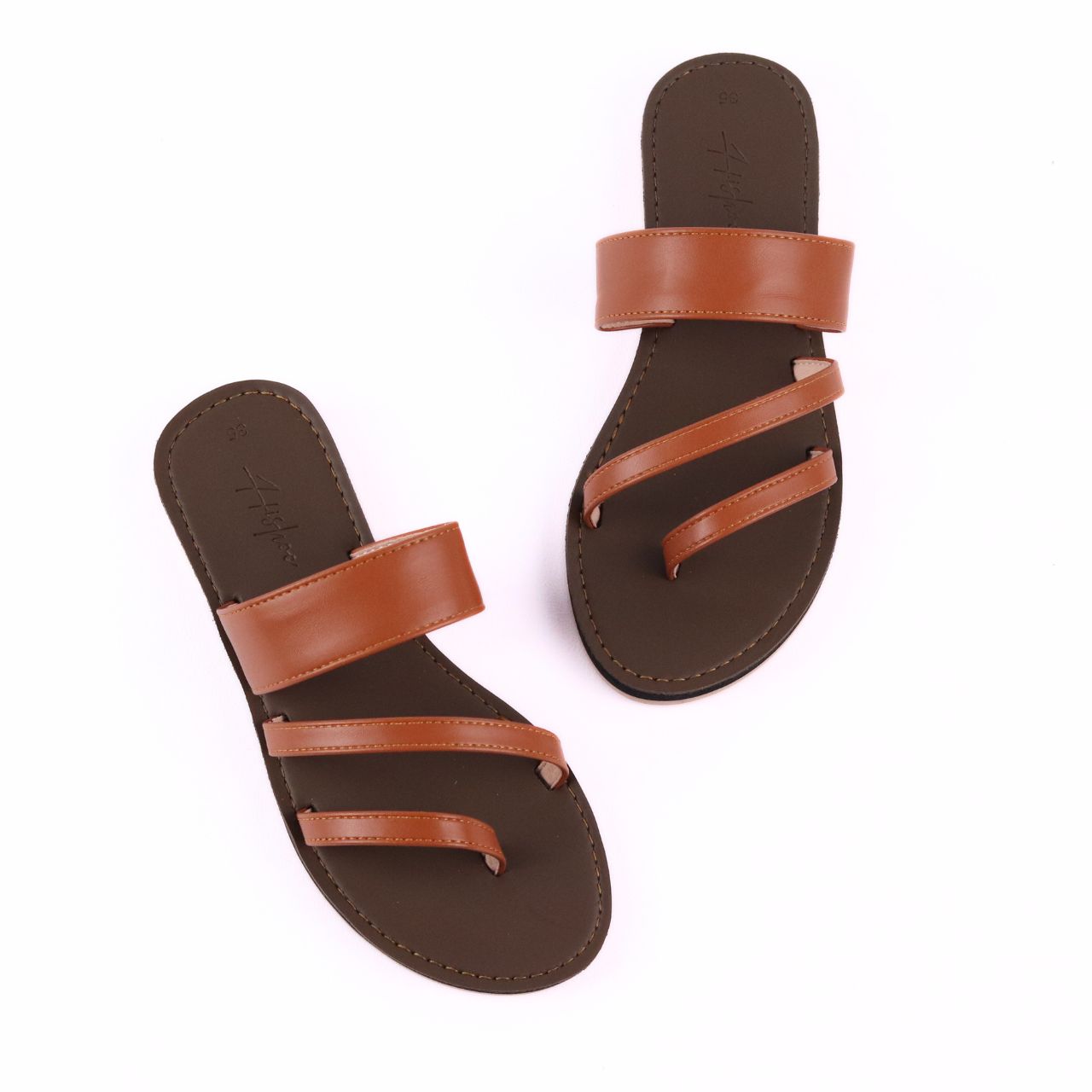 Mô tả Dép Lê Nữ Xỏ Ngón Thời Trang Hishoo Quai Ngang Cao Cấp Có Bigsize S035 - 4