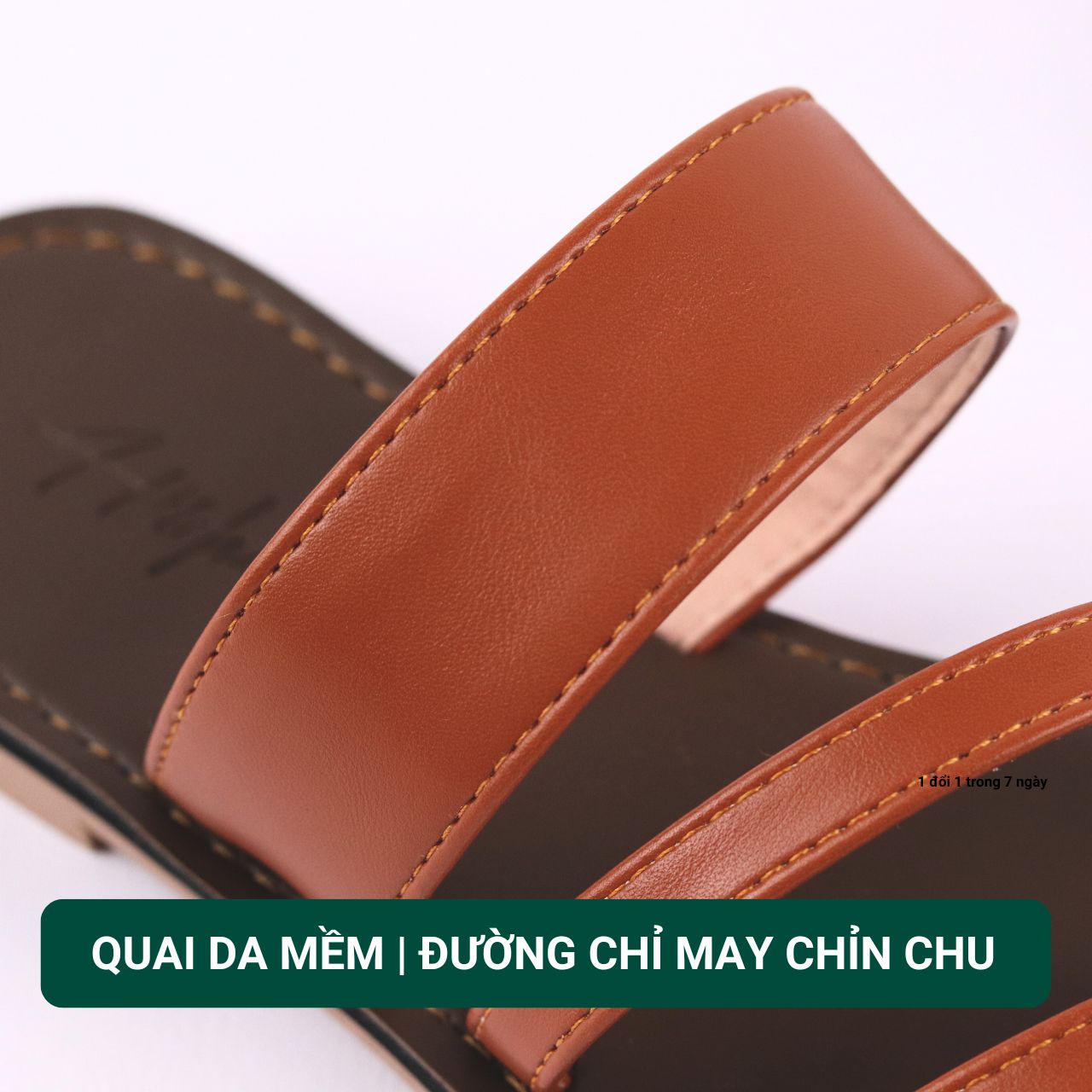 Mô tả Dép Lê Nữ Xỏ Ngón Thời Trang Hishoo Quai Ngang Cao Cấp Có Bigsize S035 - 5