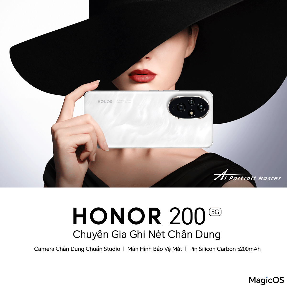 Điện thoại HONOR 200 5G thiết kế