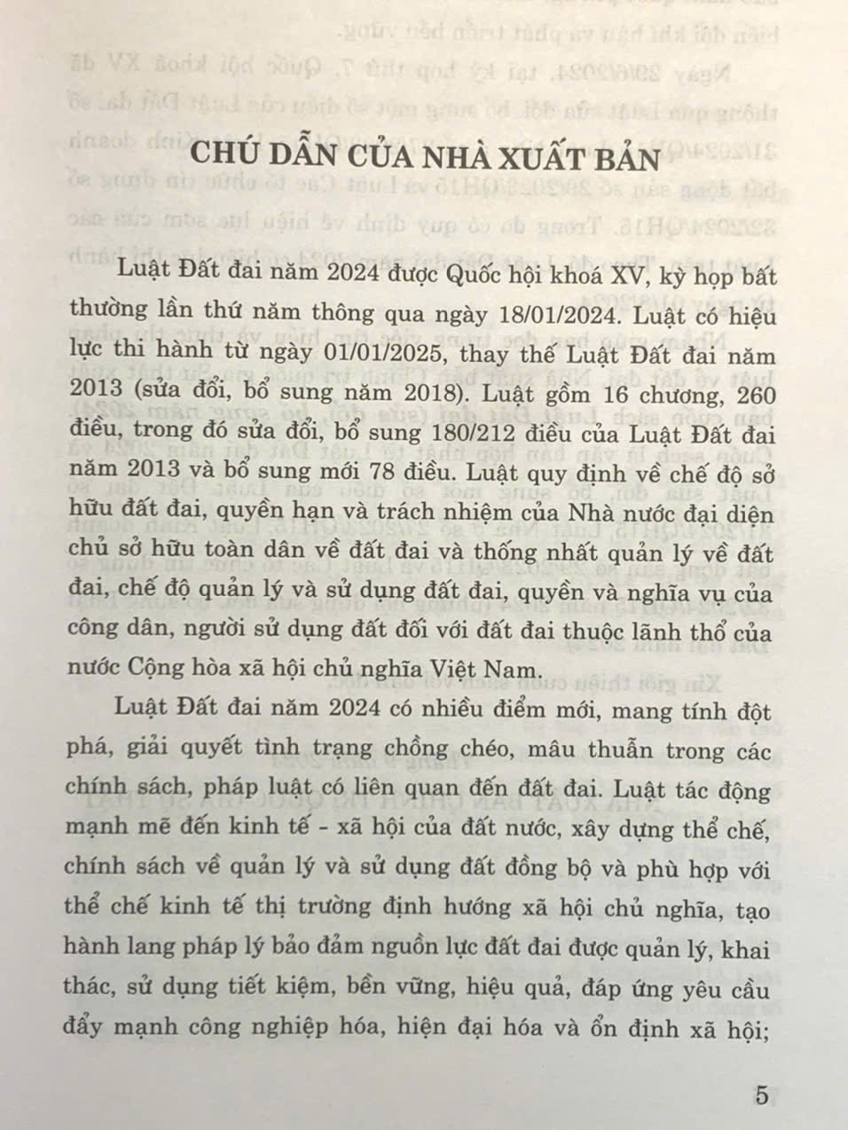 Mô tả Sách Luật Đất đai (sửa đổi, bổ sung năm 2024) - 2