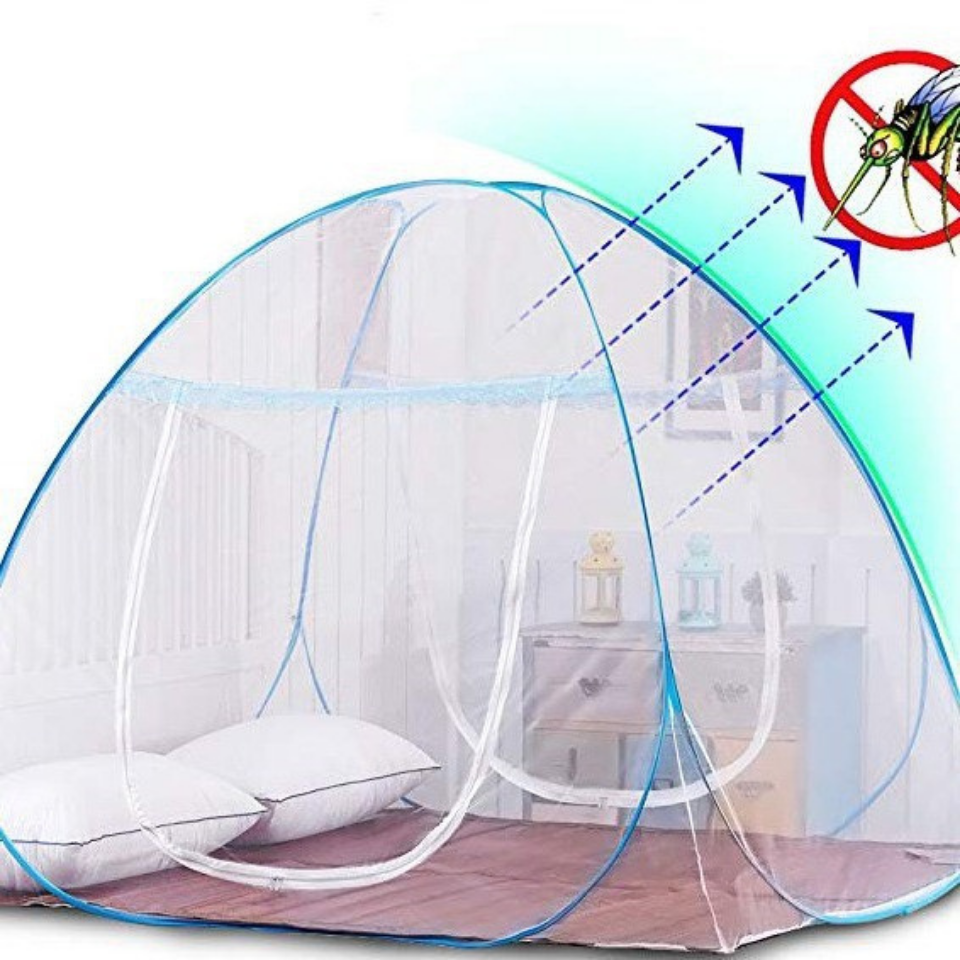 Mô tả Mùng Màn Chụp Tự Bung Có Cửa Cao Cấp Mùng Chụp Gấp Gọn Tiện Dụng Chống Muỗi Tốt Màn Chụp To Cho Gia đình 1m6x2m/1m8x2m - 2