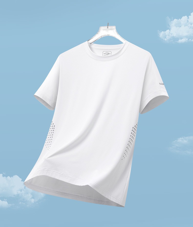 Mô tả Áo thun nam Gấu 194 vải thun co dãn 4 chiều, thể thao, from slimfit -  Mè VELOW - 1