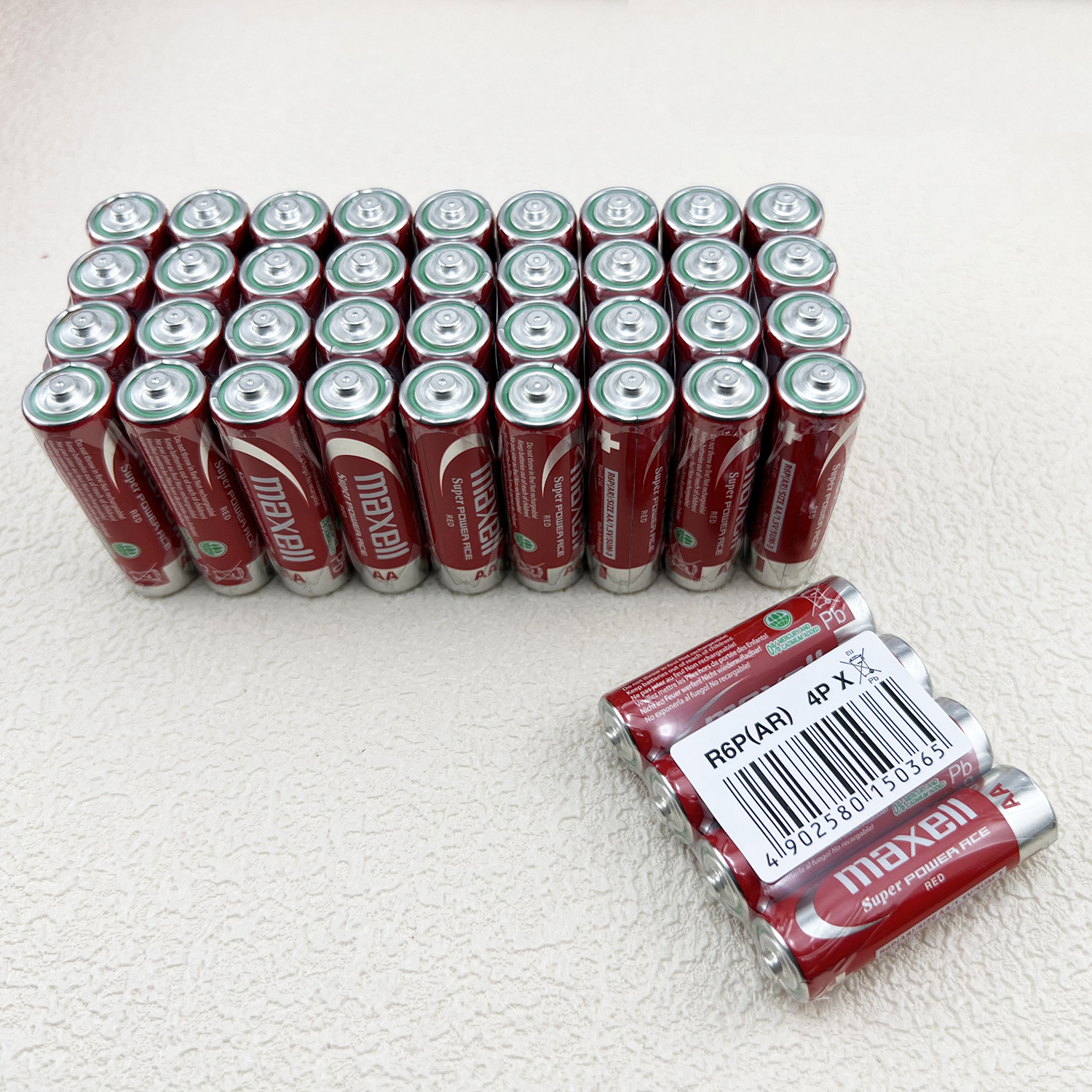 Hộp Pin tiểu lớn AA Maxell 2A ( pin tiểu ) carbon Siêu Bền R6P (Đỏ ...