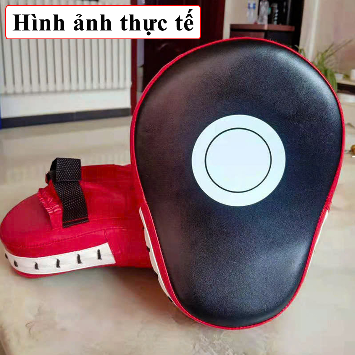 Mô tả Đích Đấm Boxing Pad Xỏ Tay Chọn Màu Đích Tay Gấu Tập Võ Thuật Muay Thái MMA Đối Kháng Sparring Trainning Hãng Amalife - 4