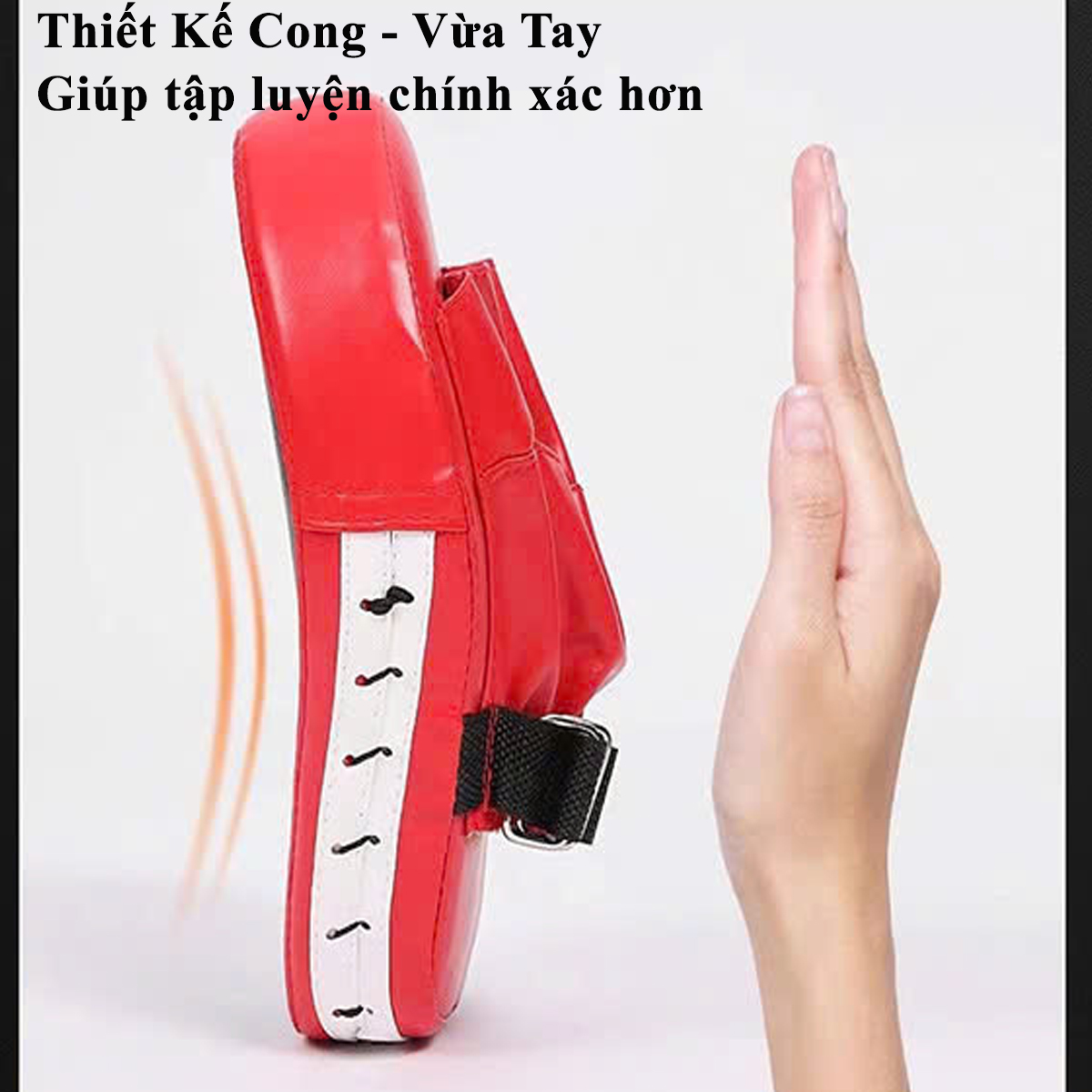 Mô tả Đích Đấm Boxing Pad Xỏ Tay Chọn Màu Đích Tay Gấu Tập Võ Thuật Muay Thái MMA Đối Kháng Sparring Trainning Hãng Amalife - 6
