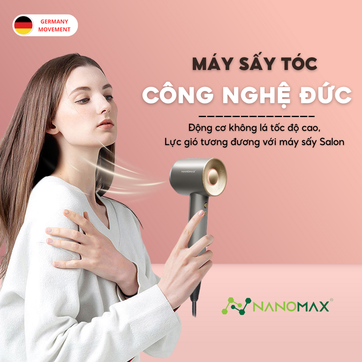 Máy Sấy Tóc Nanomax Z-10