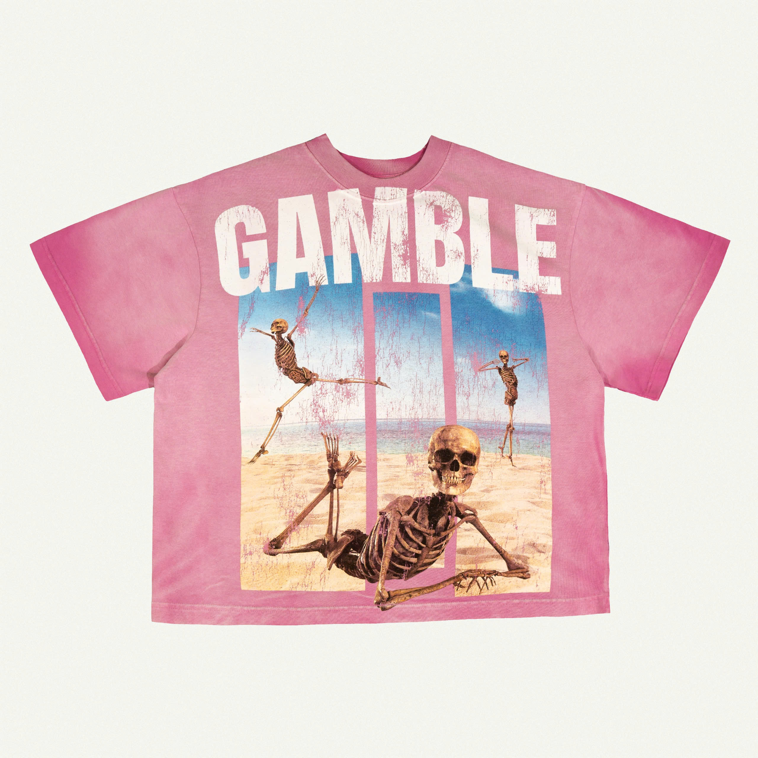 Mô tả PEACHY TEE / Áo Thun Tay Ngắn Boxy Fit / GAMBLE WORLDWIDE - 1