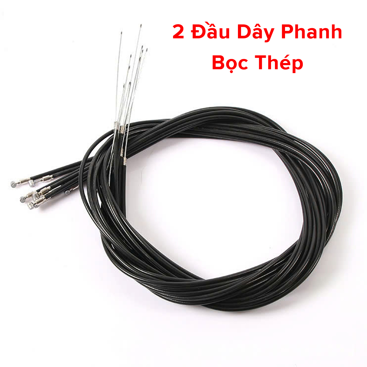 Mô tả Bộ 2 Dây Phanh Xe Đạp Thể Thao, Xe Đạp Thường Lõi Sợi Thép Không Gỉ Bền Bỉ Chắc Chắn Chính Hãng Amalife - 3