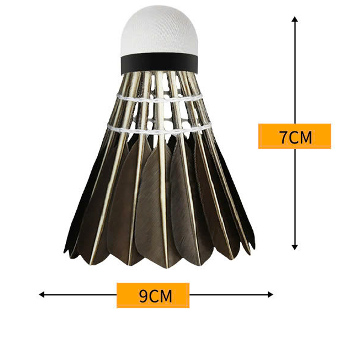 Mô tả Bộ 3 Quả Cầu Lông Lông Vũ Tự Nhiên Nhẹ, Bền, Đẹp, Chắc Chắn Có Hộp Đựng Quả Cầu Lông Chính Hãng Amalife - 11