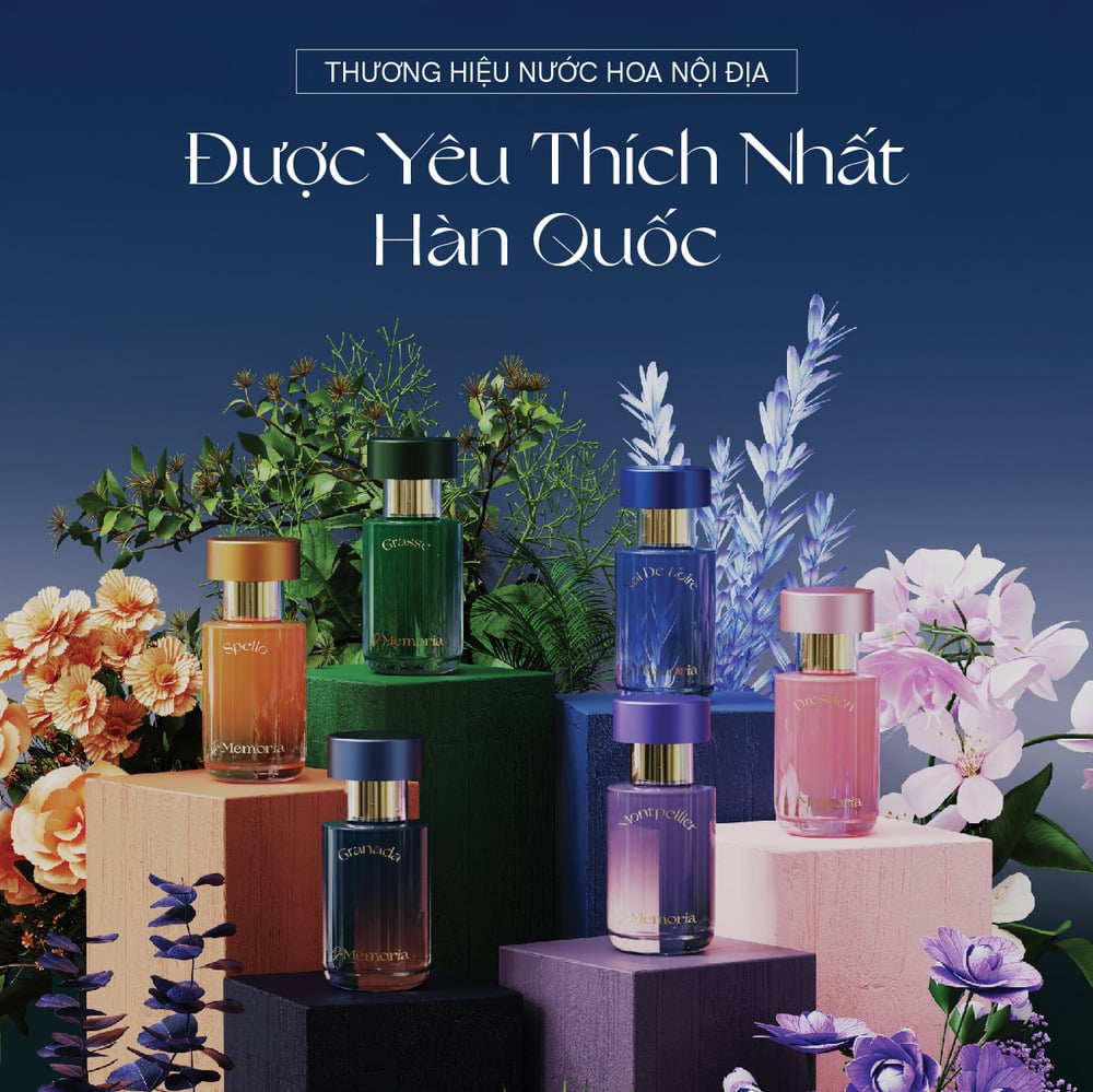 Mô tả Nước Hoa Nữ De Memoria Tươi Mát,  Hoa Thơm Đẫm Sương (30ml) - Val De Loire 02 BST Ký Ức Đầu Tiên - 9