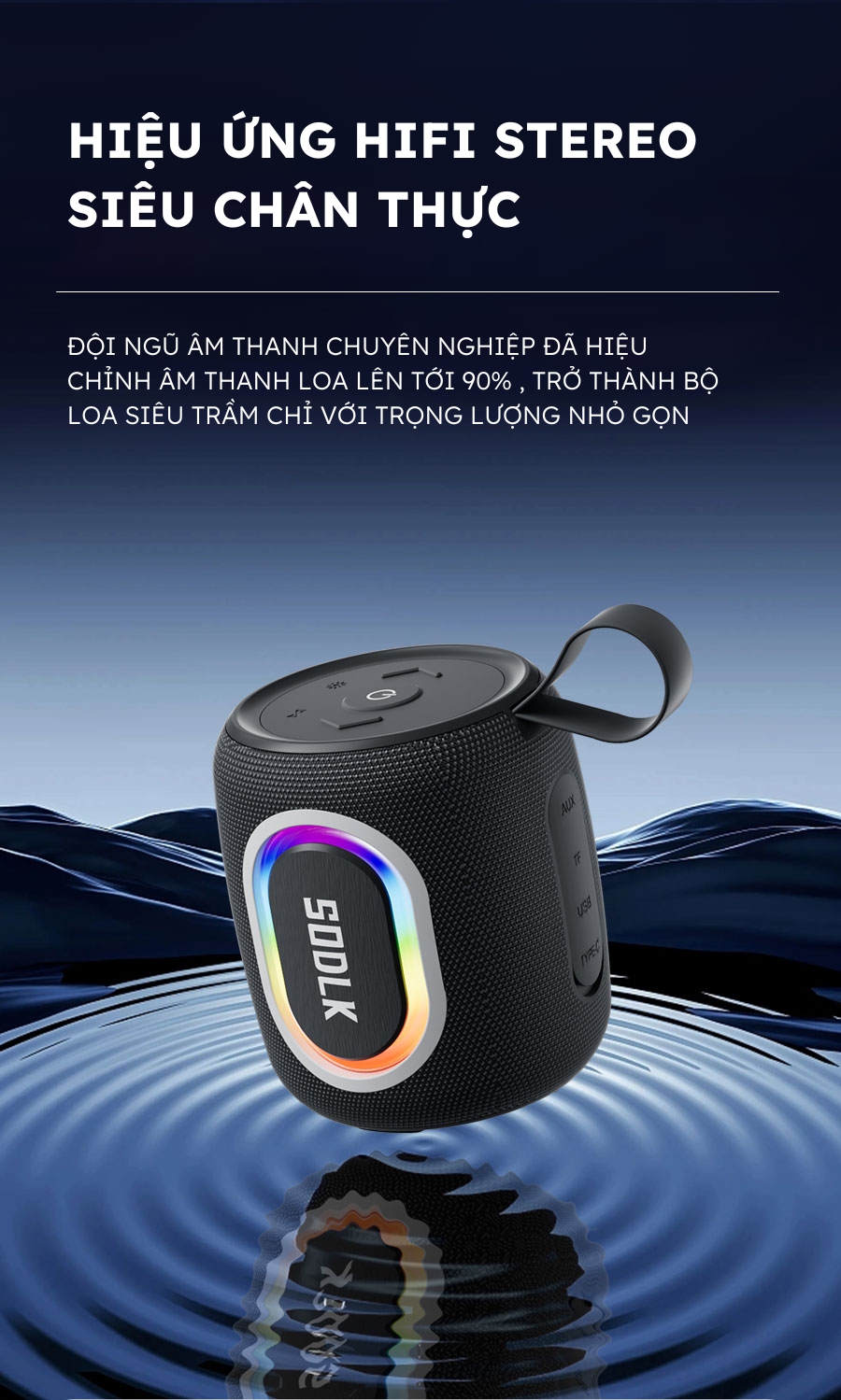 Loa SODLK T13 pin trâu và sạc dự phòng