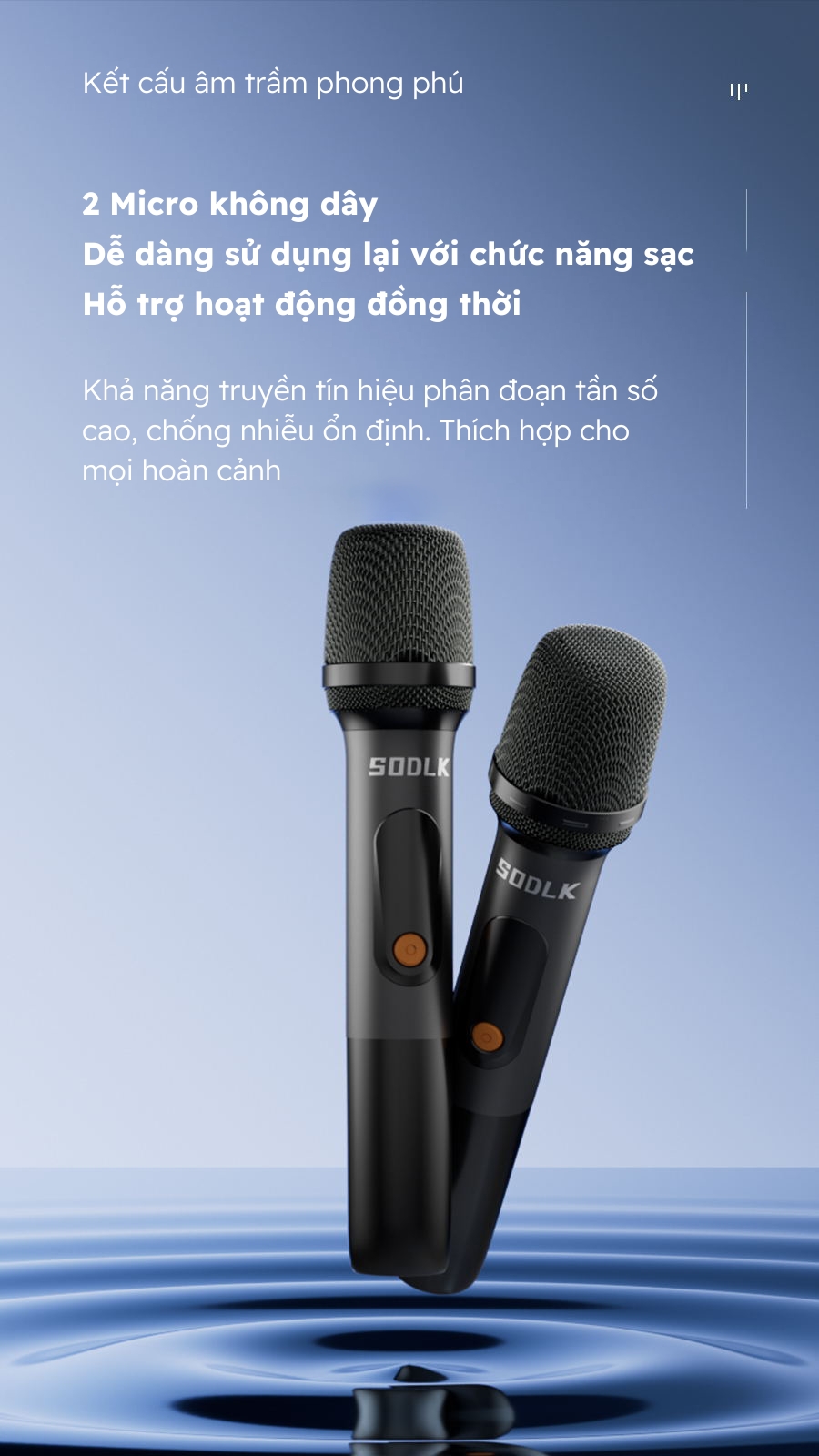 Mô tả Loa Karaoke Bluetooth 5.1 SODLK S1126 | Công Suất 120W với công nghệ tăng cường kỹ thuật số loa siêu trầm - 3