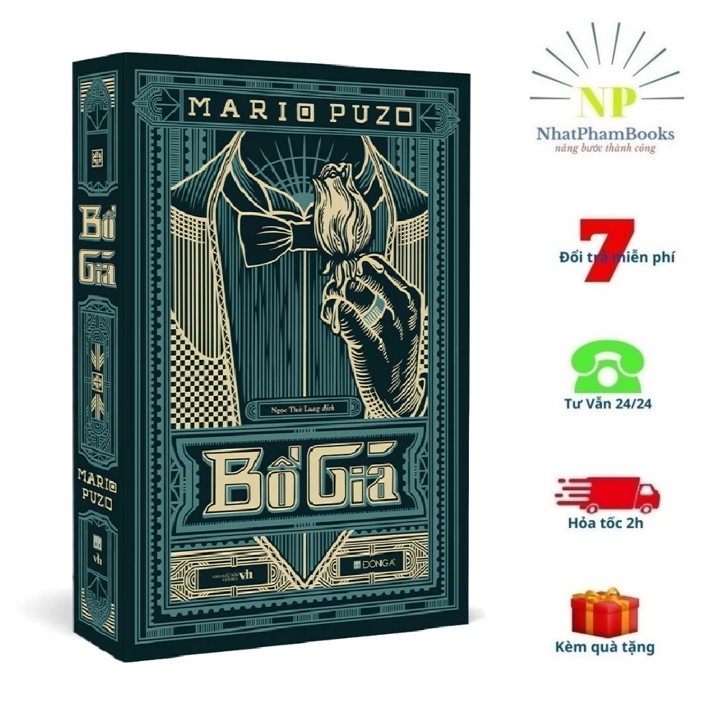Mô tả Sách - Bố Già - Tác giả Mario Puzo (Bìa Mềm - Các Phiên Bản) - 3