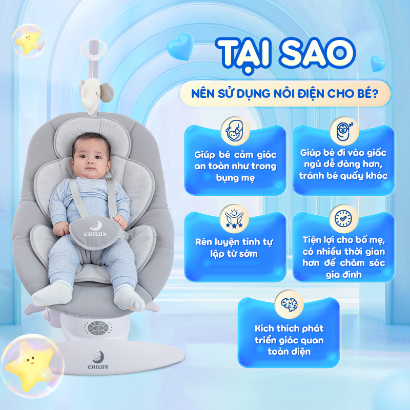Tính năng xoay 360 độ Chilux E9