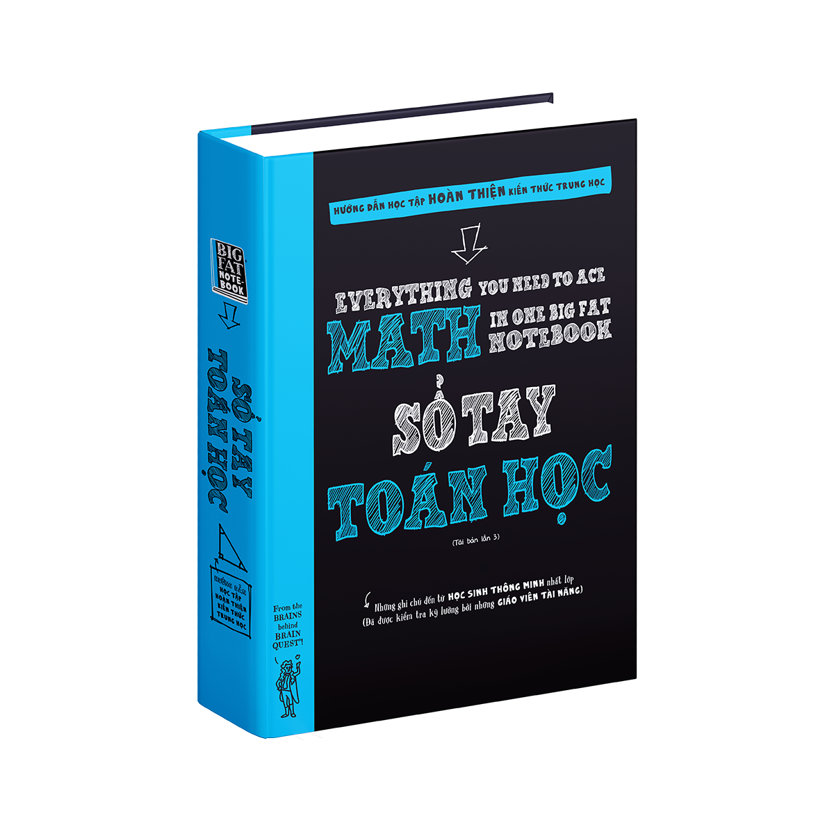 Mô tả Sách - Sổ Tay Toán Học, Tổng Hợp Kiến Thức Toán Từ Lớp 4 Đến Lớp 9, Bìa cứng, In màu - 1