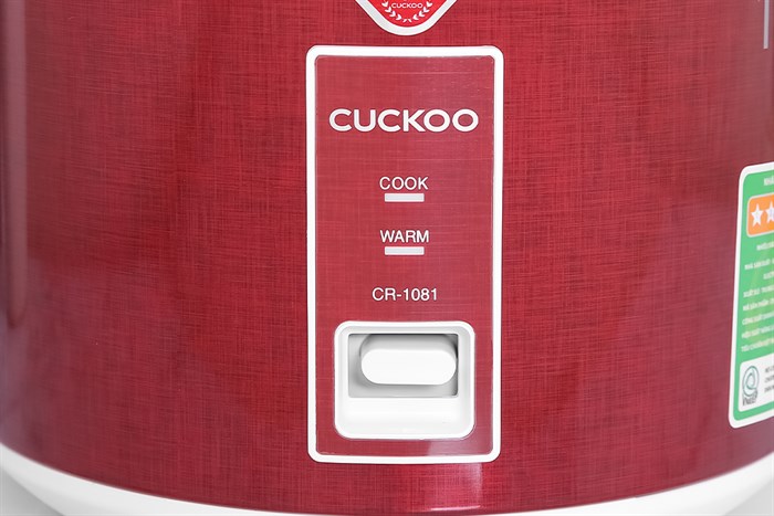 Mô tả Nồi cơm điện Cuckoo CR-1081, dung tích 1.8 lít, công suất 700W - Nấu Cơm - Nấu Ăn - 2