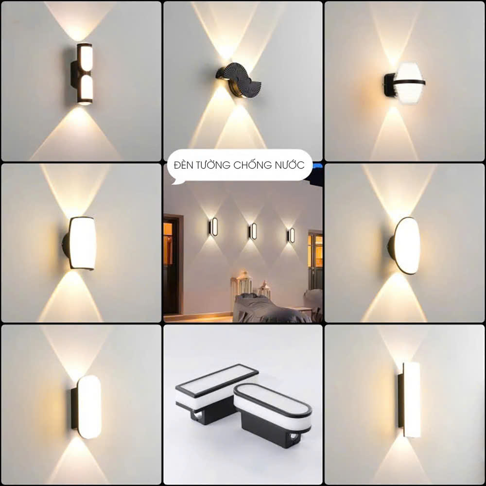 Mô tả Đèn Tường Hiện Đại Energy Green Lighting - Trang Trí Ngoài Trời / Góc Nhà - Mẫu Mới 2024 - 2
