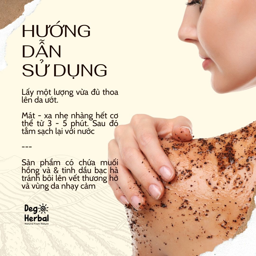 Mô tả Tẩy tế bào chết & sữa tắm DEGO - Dưỡng da sáng mịn, đều màu, cấp ẩm da - 7