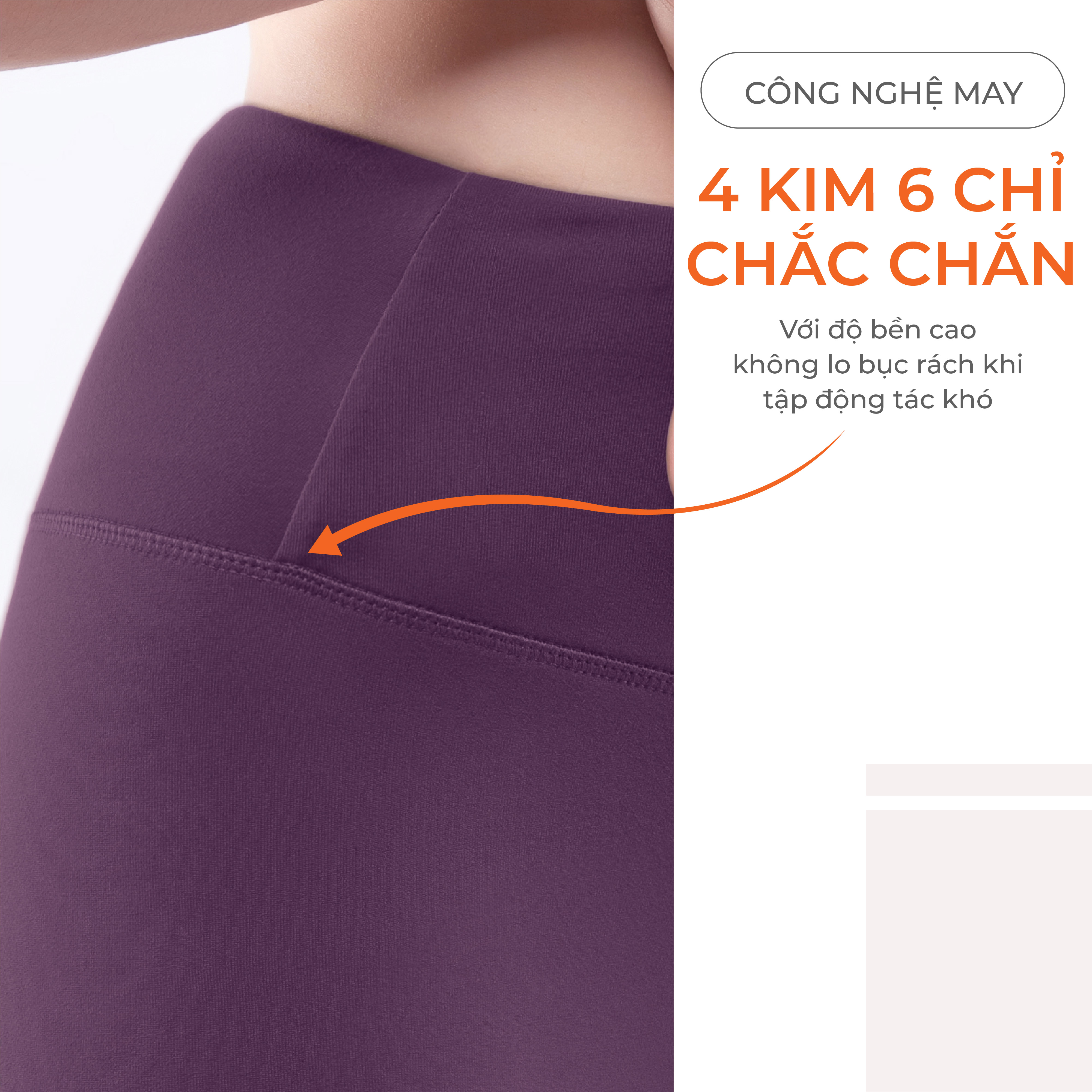 Mô tả Bộ Tập Yoga Nữ LV24N01F506 Áo Bra Đệm Rời & Quần Legging Cạp Cao Co Giãn, Elaine Bộ Tập Gym Nữ - 7