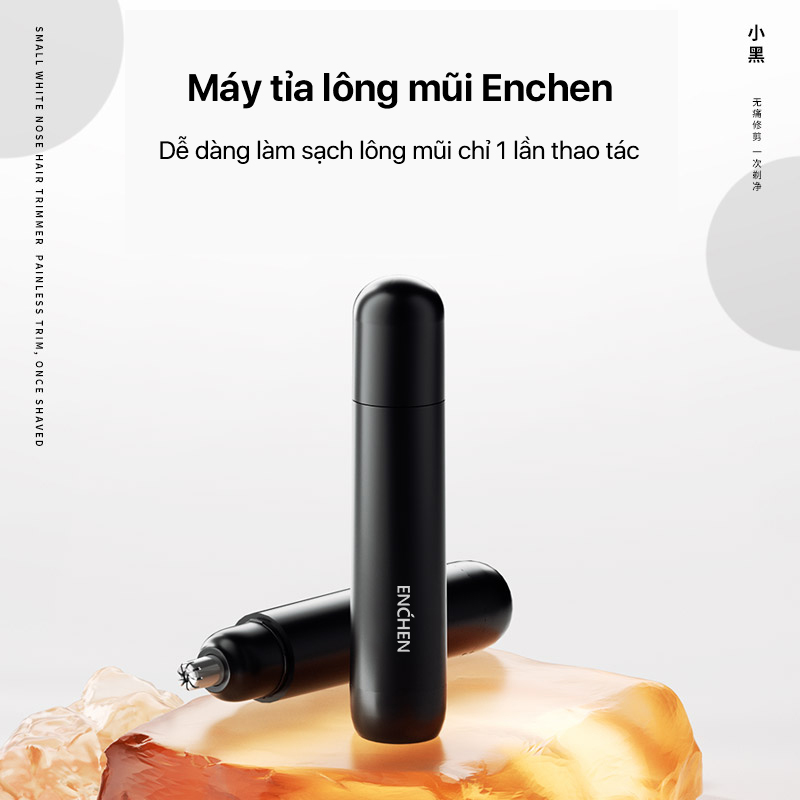 Mô tả Máy tỉa lông mũi ENCHEN EN005 | Lưỡi nối xoay 360 độ - Trọng lượng 26g gọn nhẹ - Pin 2A | Bảo hành 12 tháng - 1