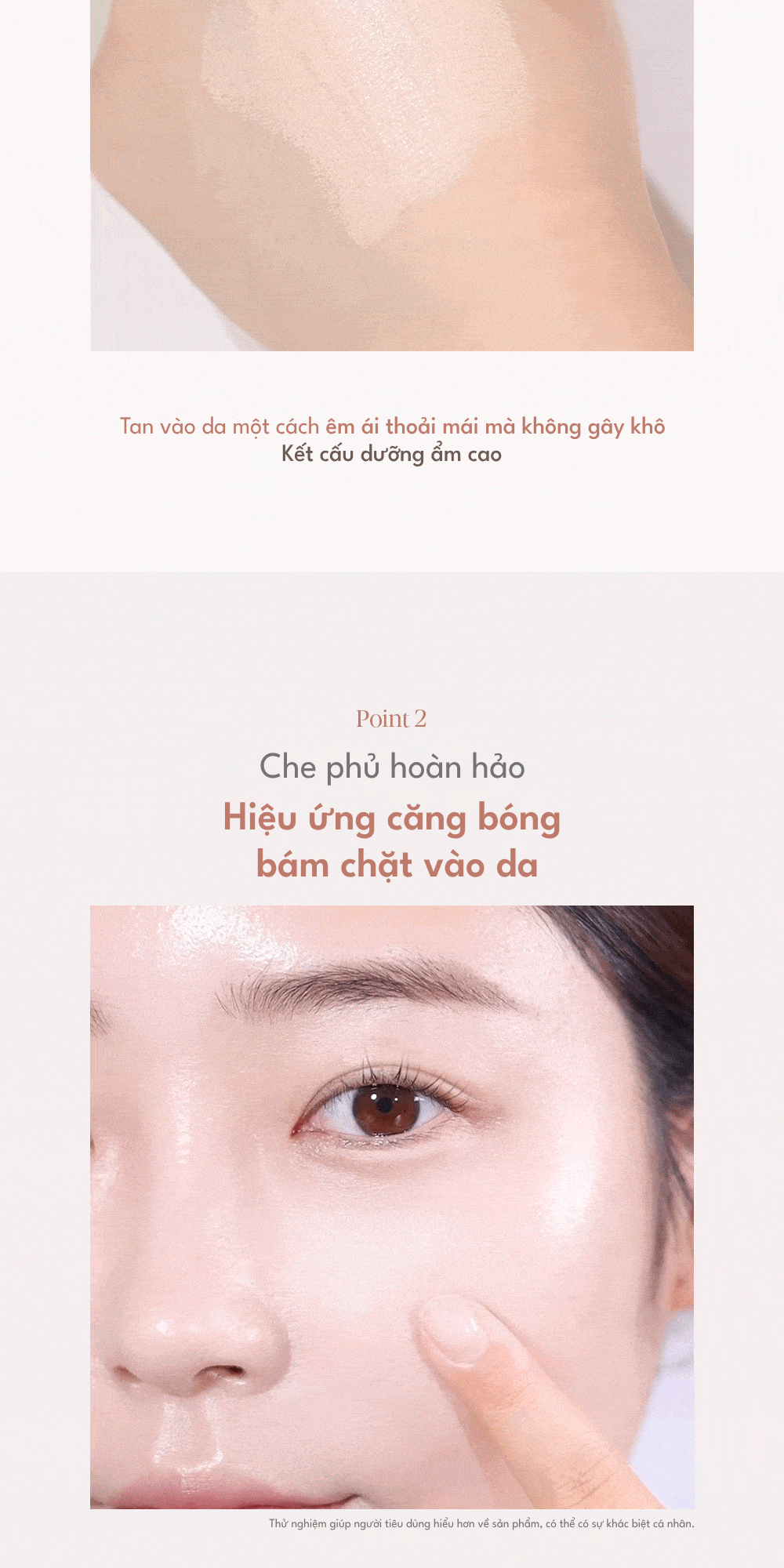 Mô tả Kem Nền Dạng Thỏi Espoir Be Glow Stick Foundation SPF50+ PA++++ 11gr - 6
