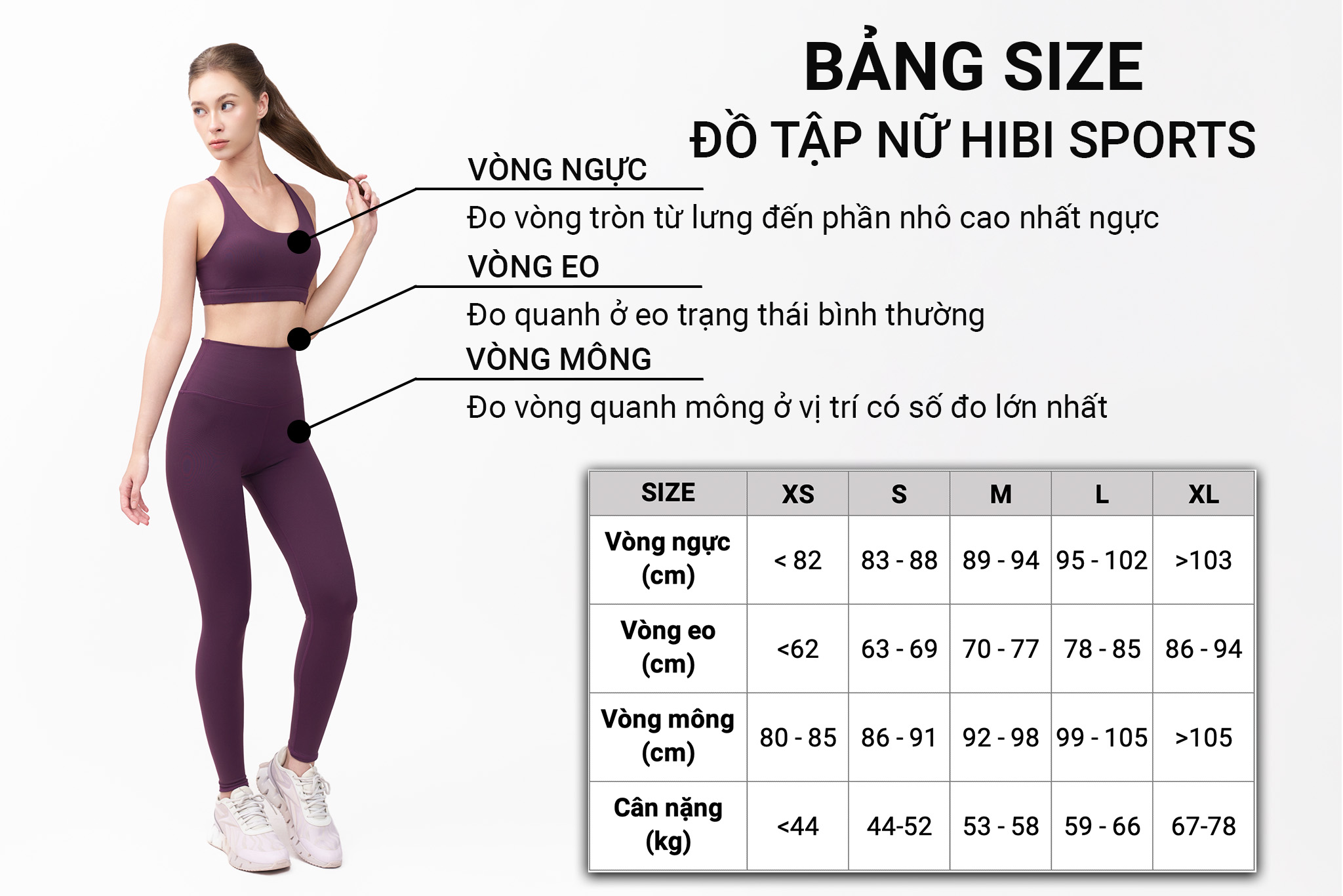 Mô tả Áo Tập Yoga Gym Hibi Sports CR832 Kiểu Tay Dài Cổ Tròn, Kèm Mút Ngực - 5