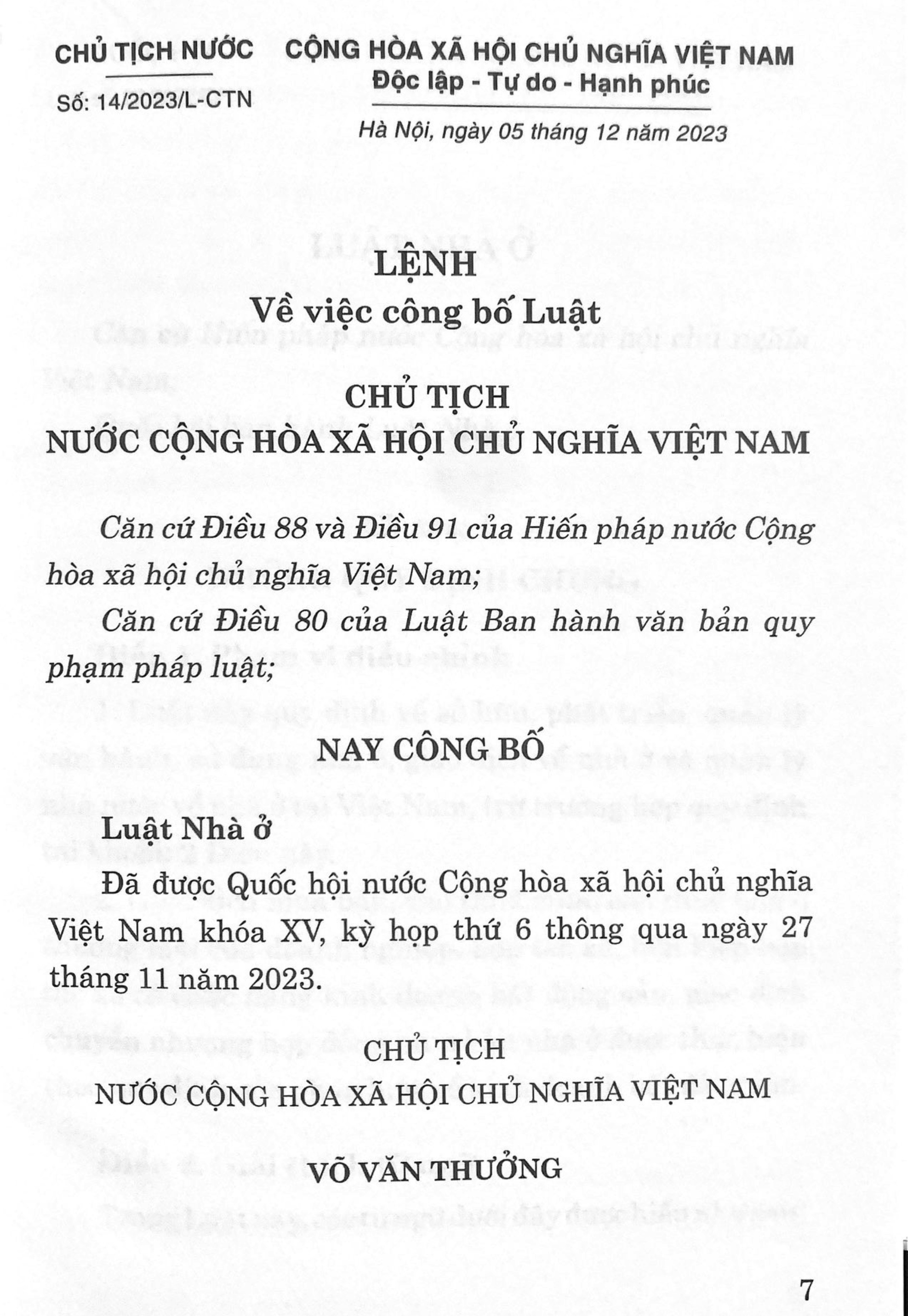 Mô tả Sách Luật Nhà Ở năm 2023 (Sửa đổi, bổ sung năm 2024) - 2