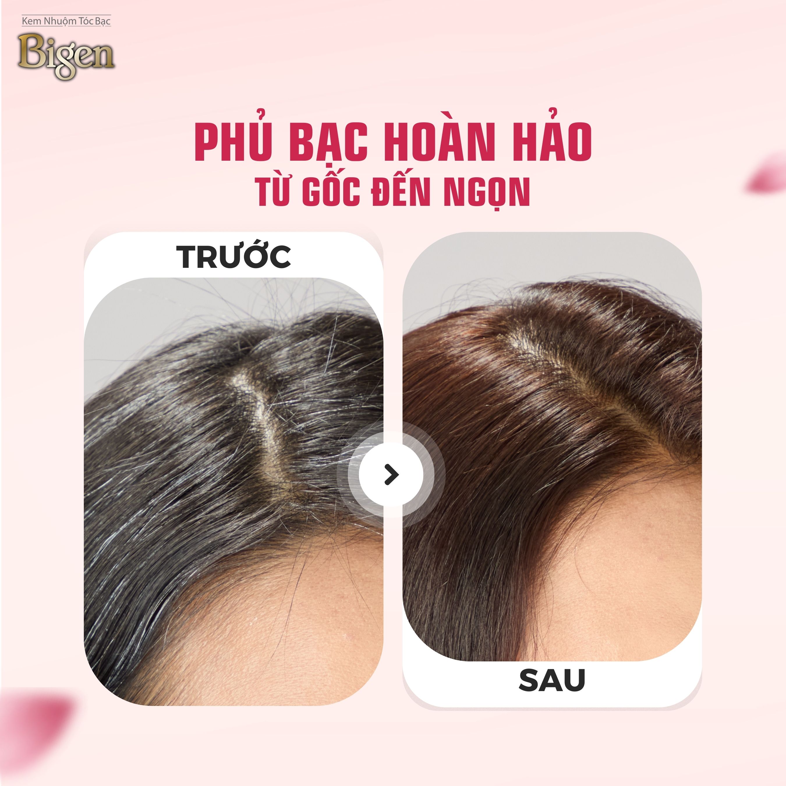 Mô tả Thuốc Nhuộm Tóc Phủ Bạc Dạng Kem Bigen Speedy Color Cream - Bigen Nhật Bền Màu Phủ Bạc Thảo Dược Hoàn Hảo 80ml - 2