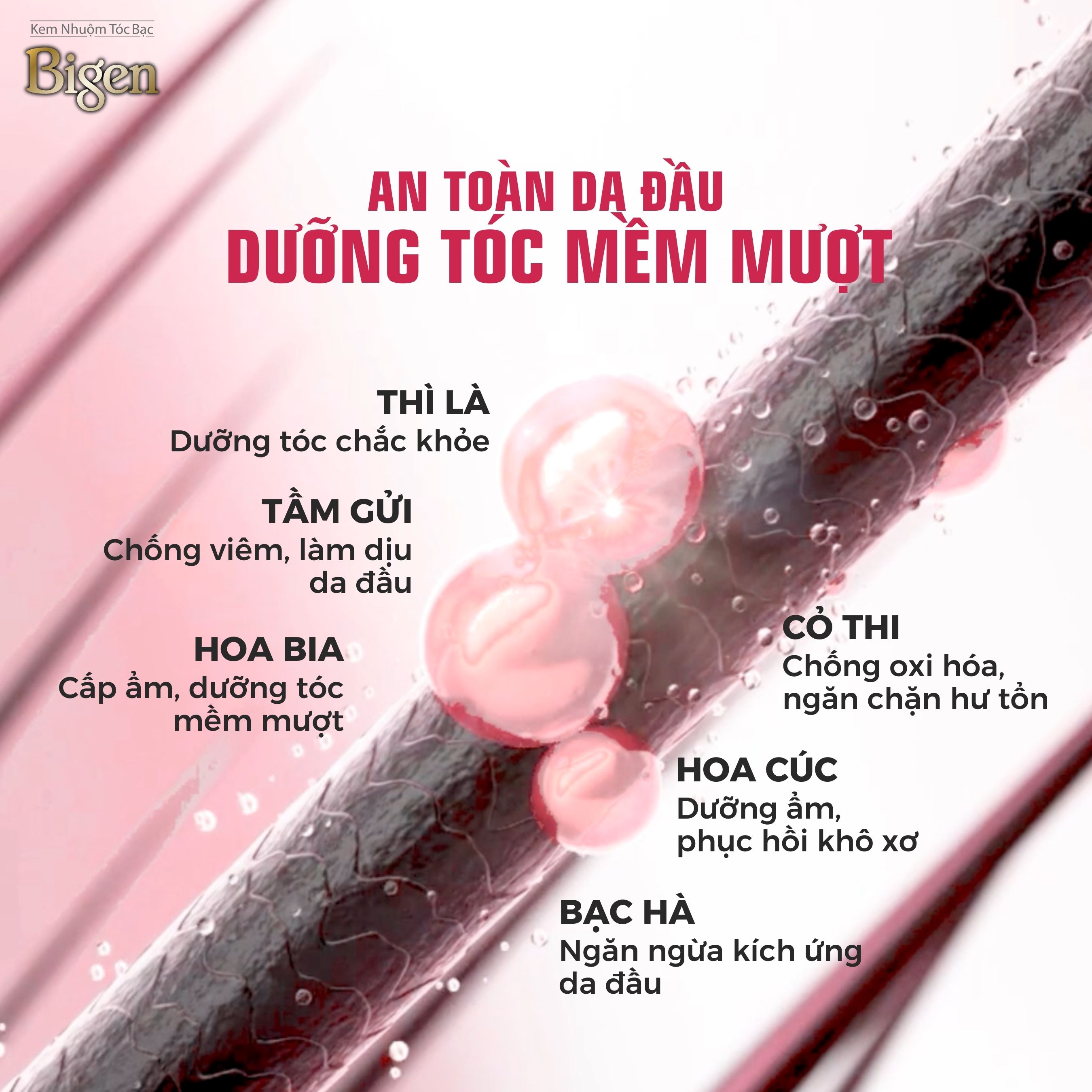 Mô tả Thuốc Nhuộm Tóc Phủ Bạc Dạng Kem Bigen Speedy Color Cream - Bigen Nhật Bền Màu Phủ Bạc Thảo Dược Hoàn Hảo 80ml - 3
