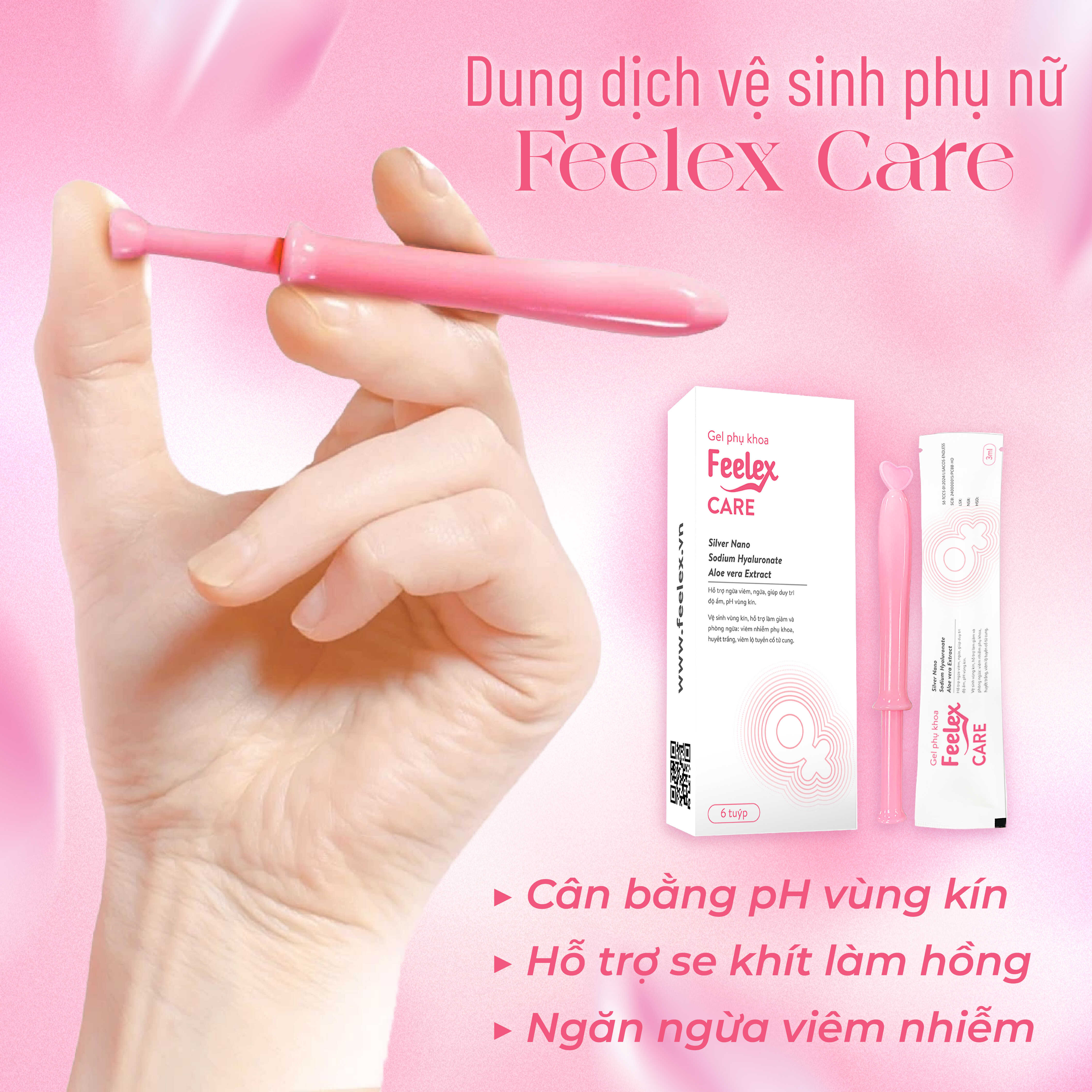 Mô tả Đũa thần inner Feelex Care vệ sinh vùng kín phụ nữ toàn diện, tiện lợi, an toàn - 3