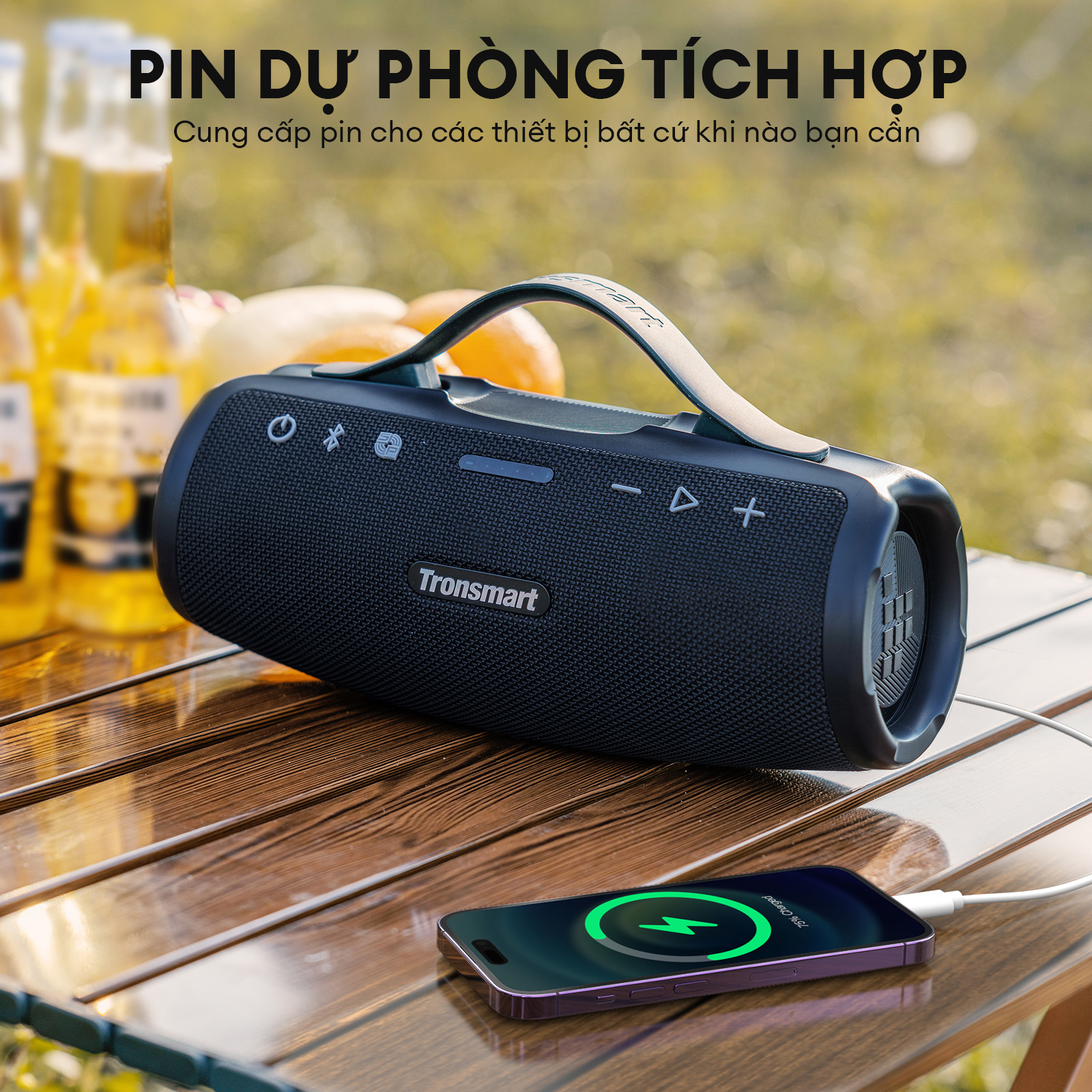 Mô tả Loa Bluetooth Tronsmart MIRTUNE S100 V5.3 | Công Suất 50W | Công nghệ SoundPulse |  Kháng nước IPX7 | Bảo hành 12 tháng - 6