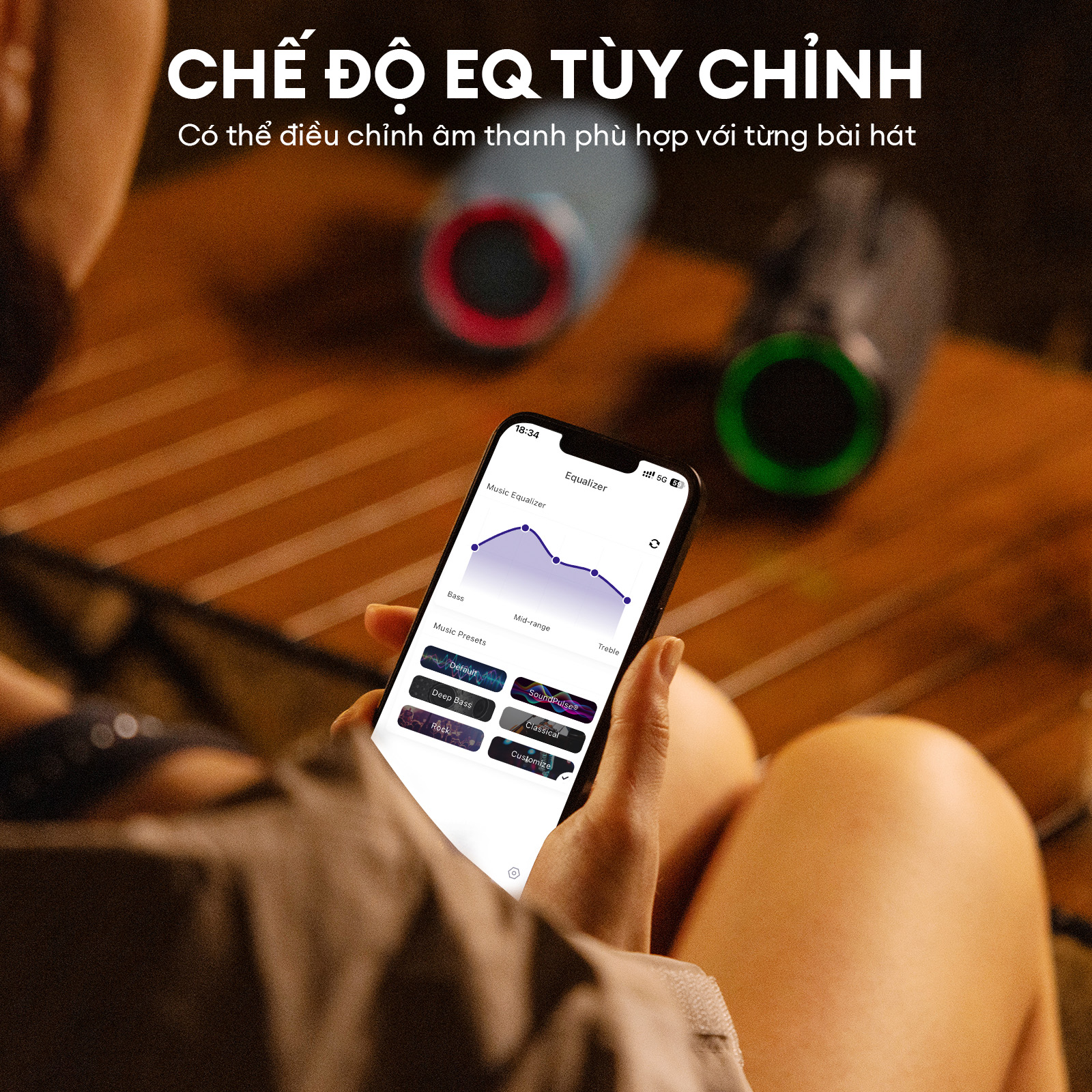 Mô tả Loa Bluetooth Tronsmart MIRTUNE S100 V5.3 | Công Suất 50W | Công nghệ SoundPulse |  Kháng nước IPX7 | Bảo hành 12 tháng - 7