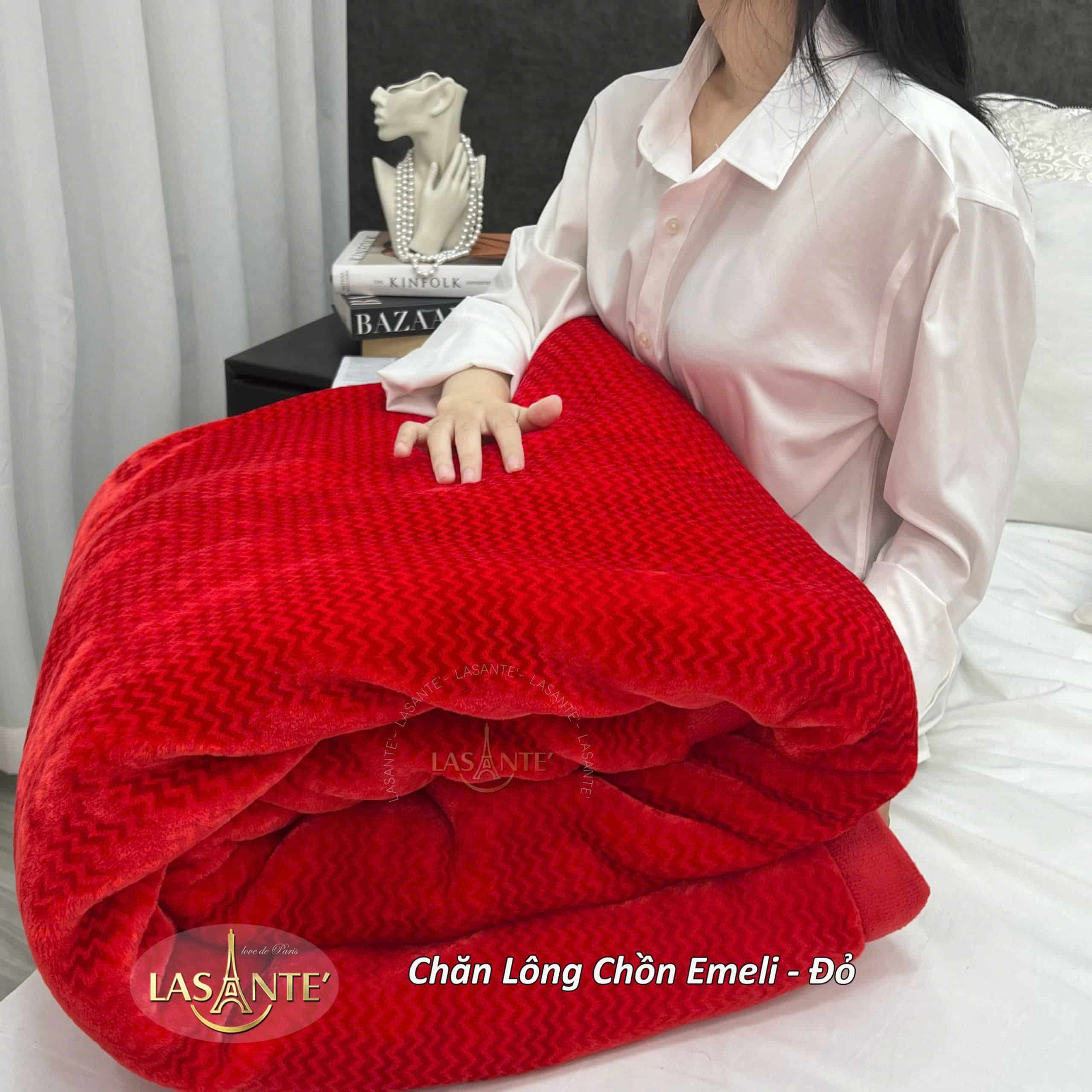 Chăn Lông Tuyết Chồn Emeli Lasante