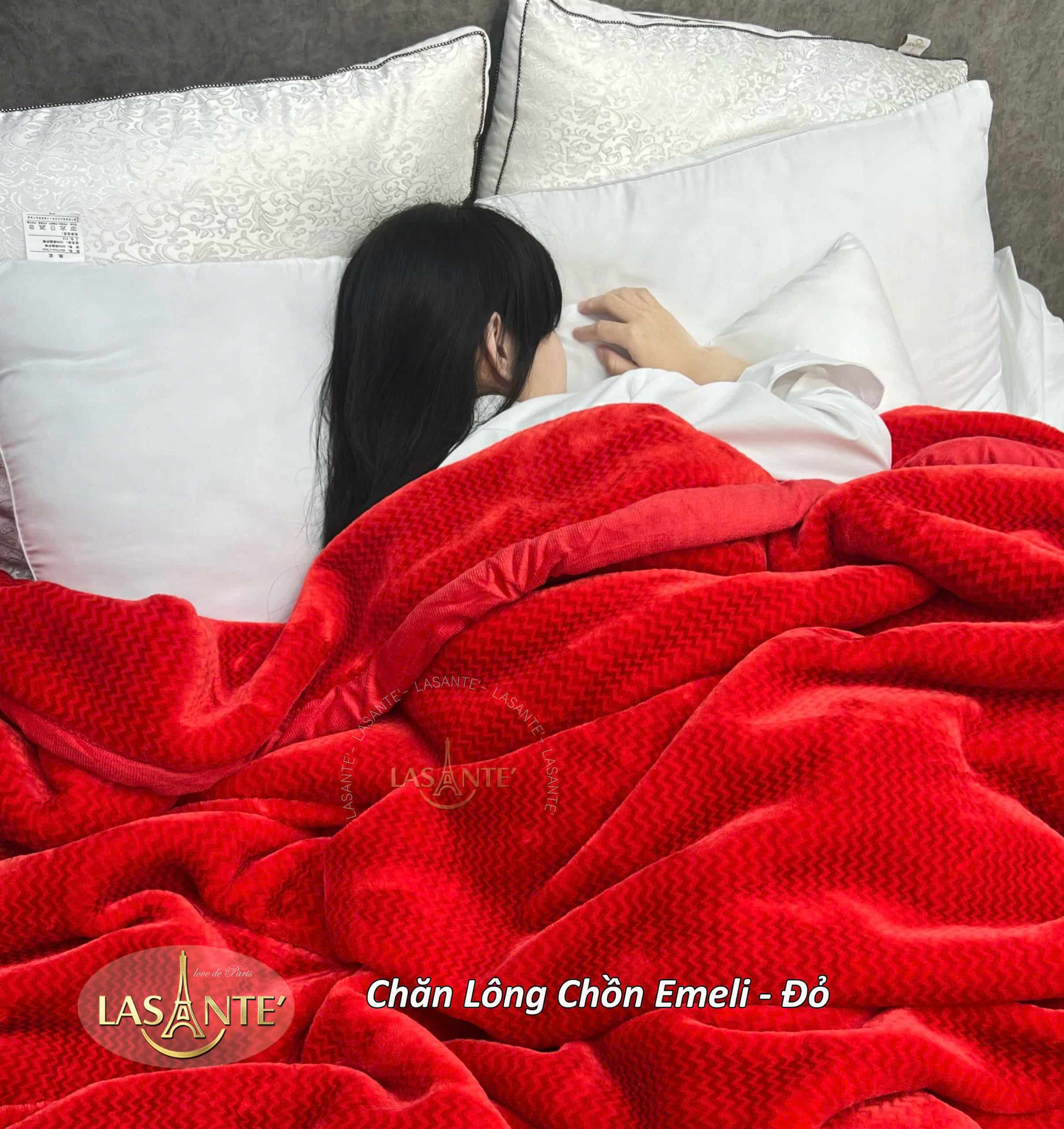 Chăn Lông Tuyết Chồn Emeli Lasante