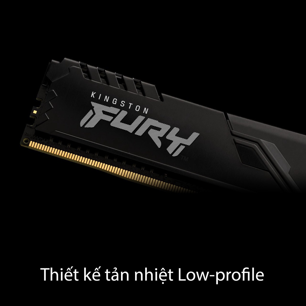 Mô tả RAM Desktop Kingston Fury Beast DDR4 Bus 3200Mhz (KF432C16BB/8) | Bảo hành trọn đời - 2
