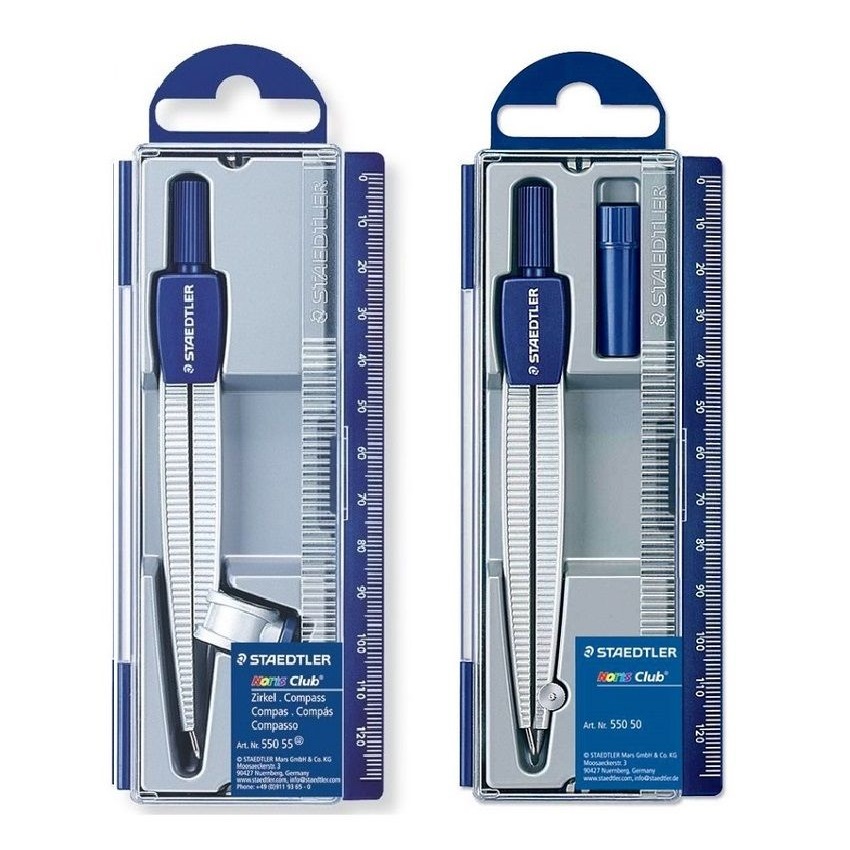 [Hàng chính hãng] Compa Staedtler Compa chì kim / Compa chì gỗ 55055 / ...