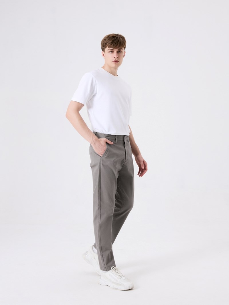 Mô tả Quần Dài Kaki Trơn Nam Lưng Gài Ống Đứng Thời Trang Thương Hiệu Y2010 No Style M115 Vol 24 23649 |YaMe| - 3