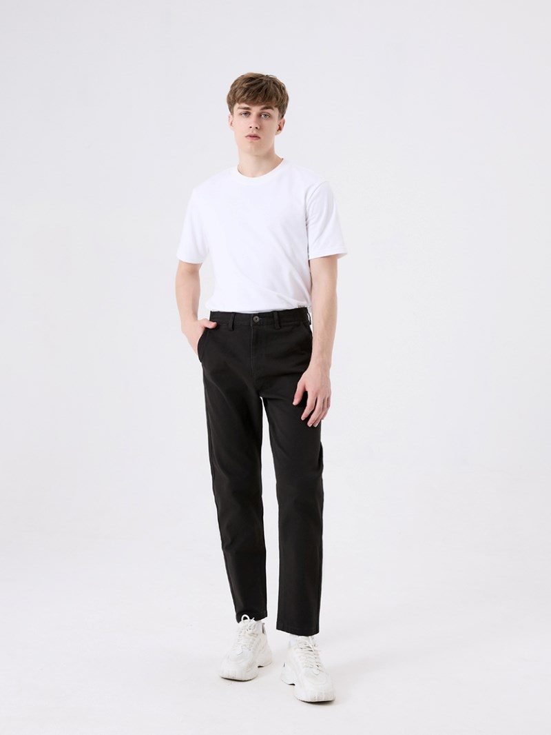 Mô tả Quần Dài Kaki Trơn Nam Lưng Gài Ống Đứng Thời Trang Thương Hiệu Y2010 No Style M115 Vol 24 23649 |YaMe| - 5