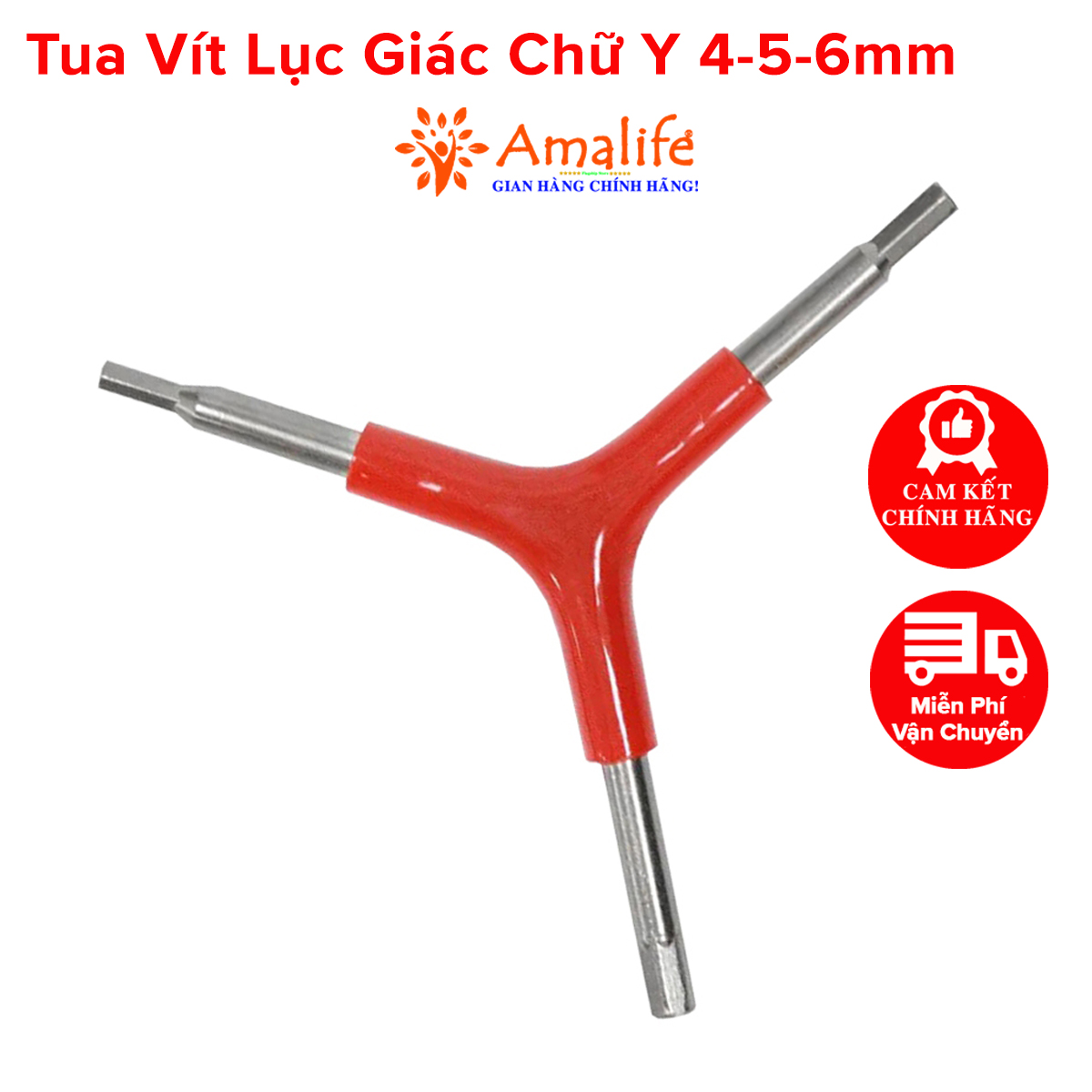 Tua Vít Lục Giác Chữ Y Amalife 4-5-6mm
