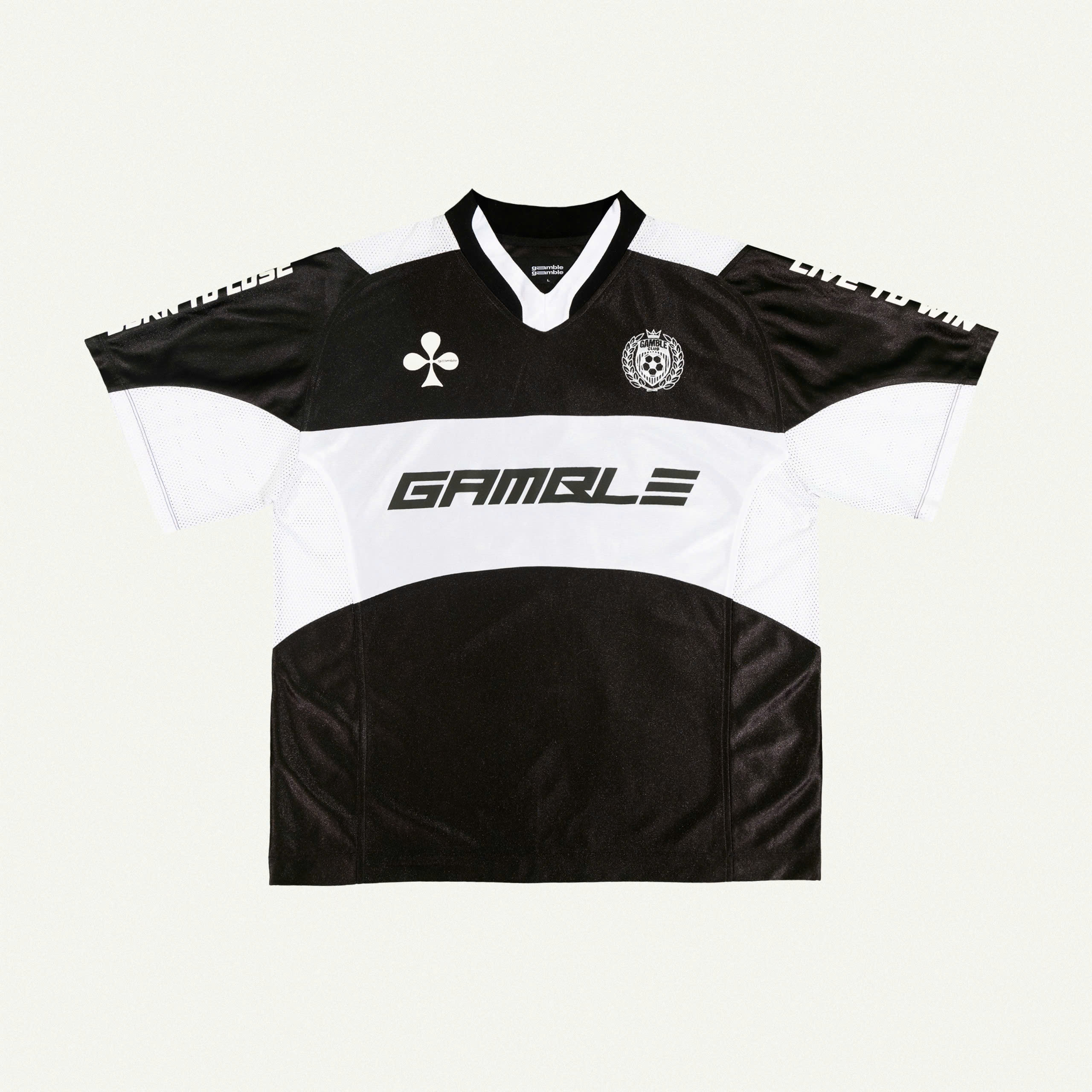 Mô tả FOOTBALL JERSEY / BLACK / Áo Thể Thao  / GAMBLE WORLDWIDE - 2