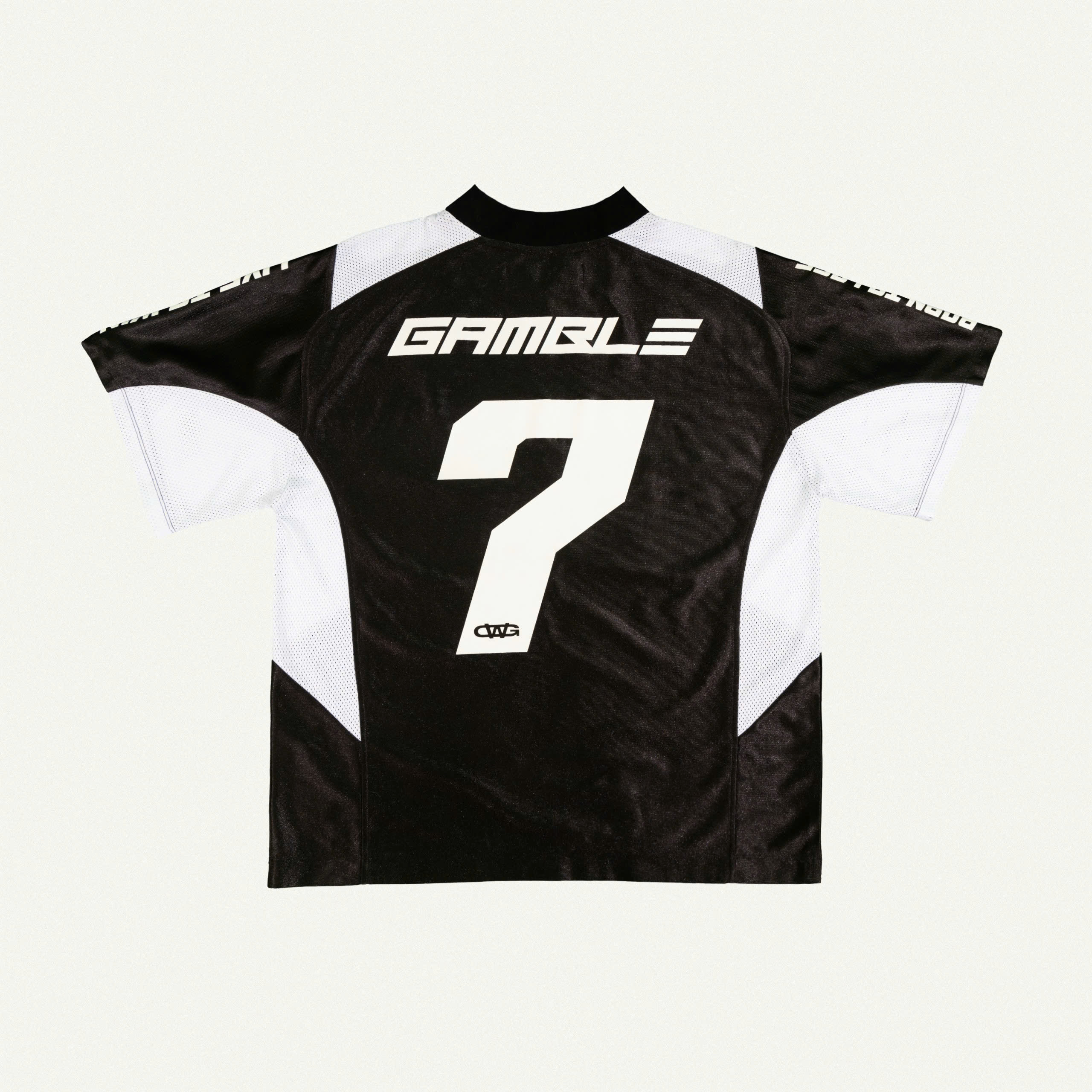 Mô tả FOOTBALL JERSEY / BLACK / Áo Thể Thao  / GAMBLE WORLDWIDE - 1